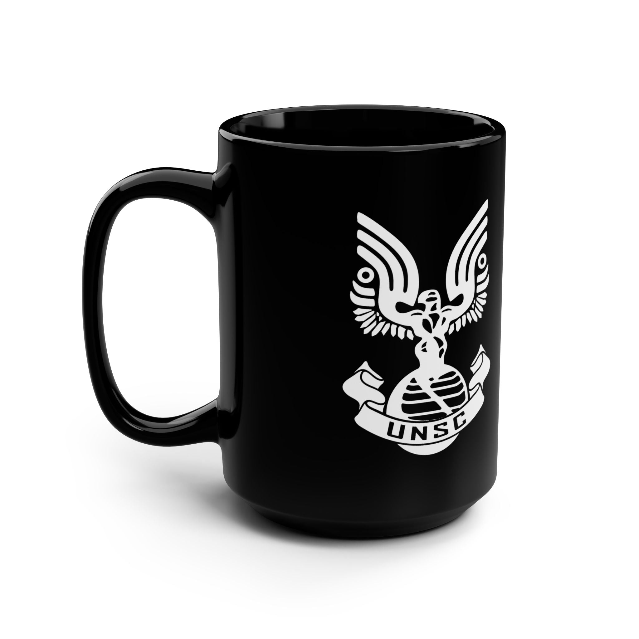 UNSC Black 15oz Mug