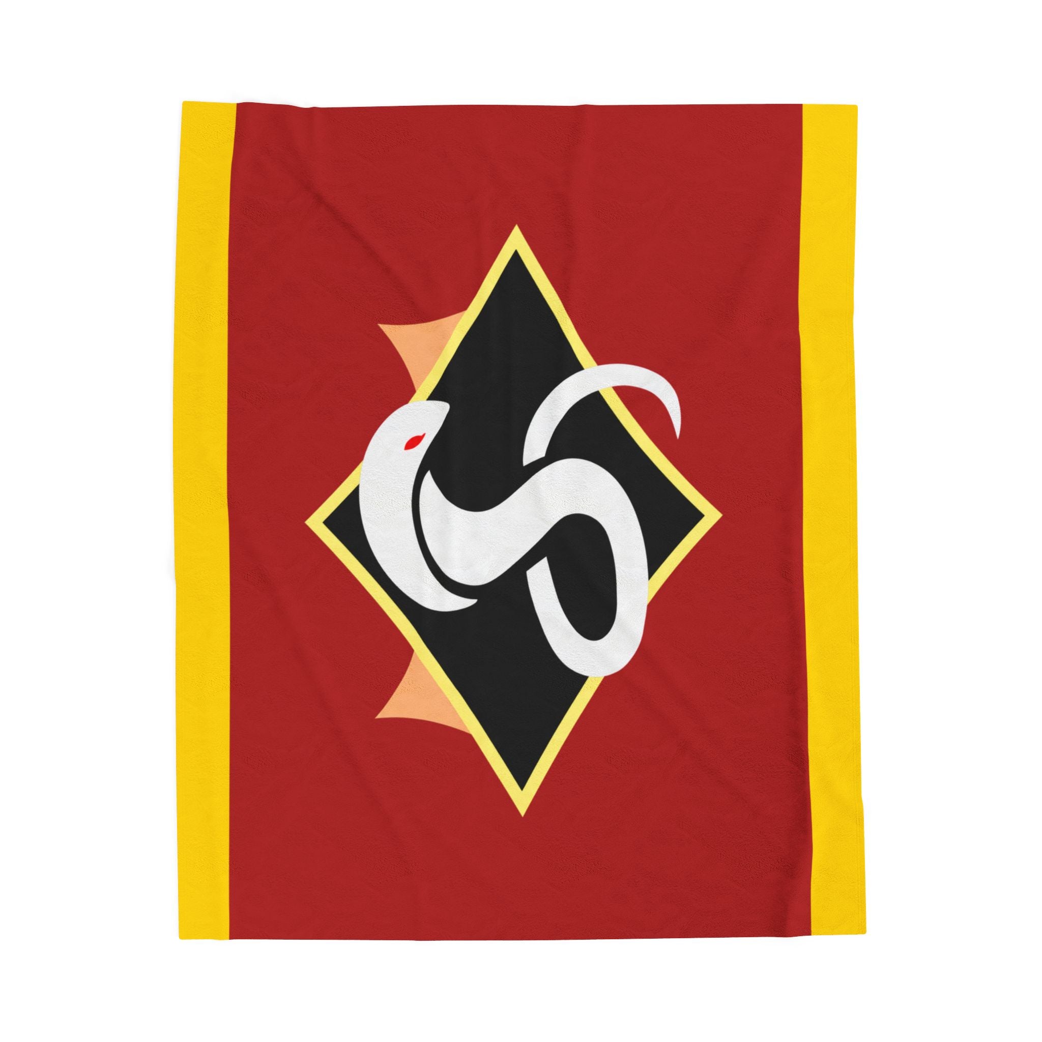 Red Team Flag Inspired Blanket