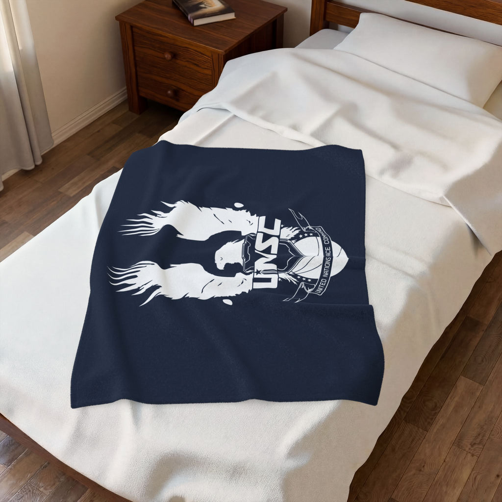 UNSC Flag Inspired Blanket