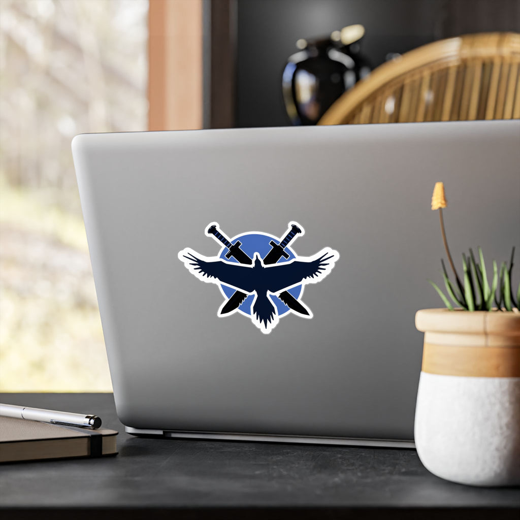 Blue Army Emblem Vinyl Decal