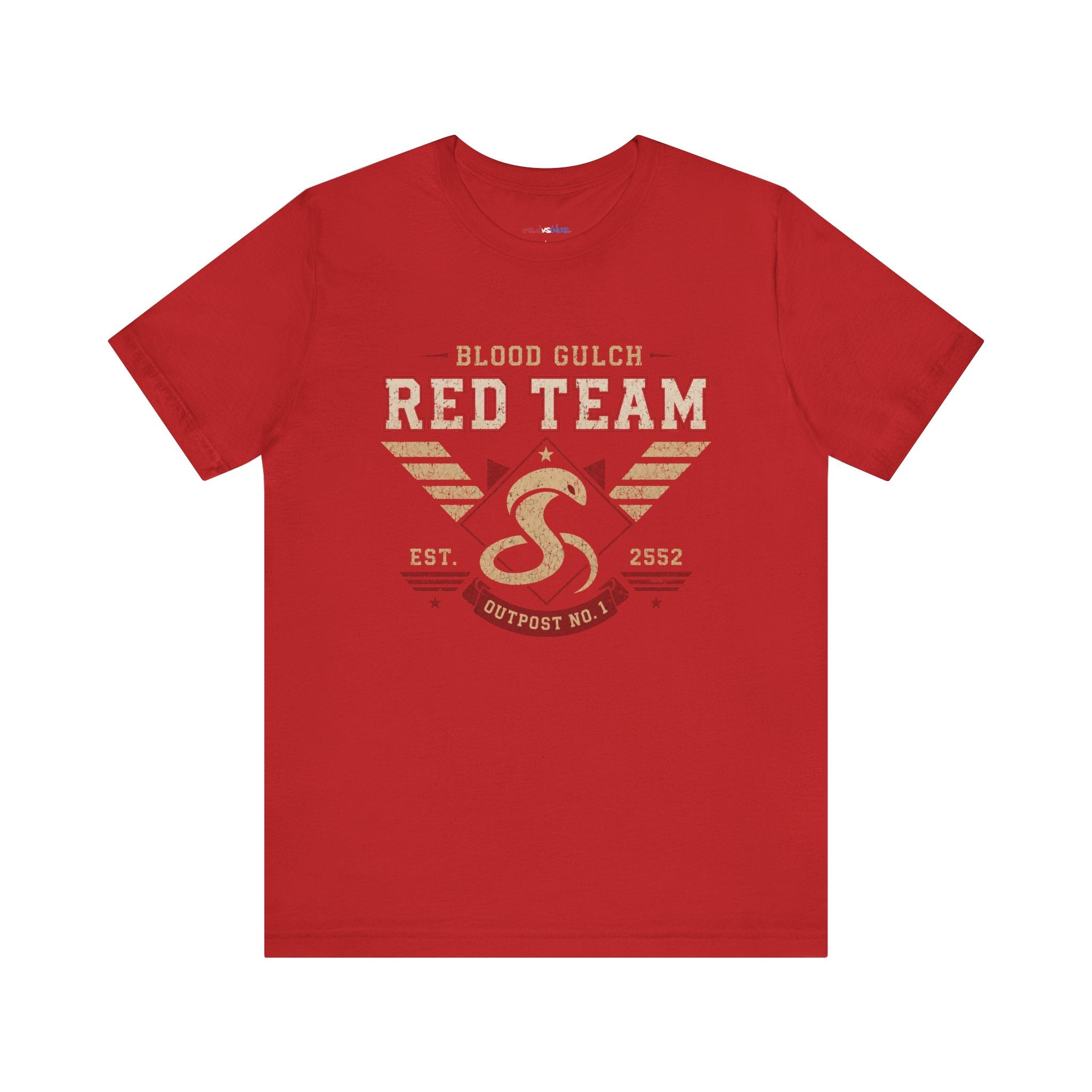 Blood Gulch Red Team Unisex Jersey Tee