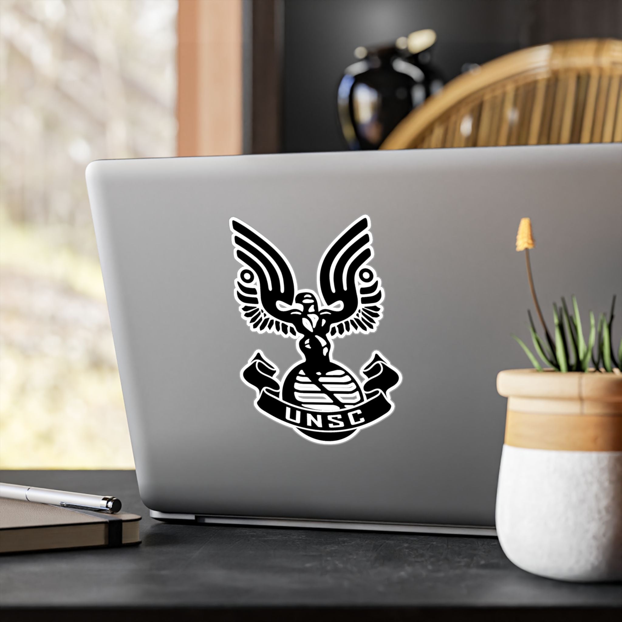 UNSC Emblem Vinyl Kiss‑Cut Decal