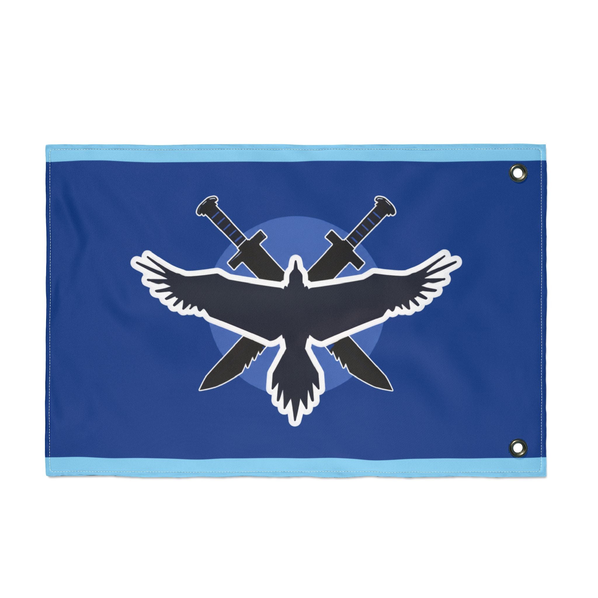 Blue Army Double-Sided Flag