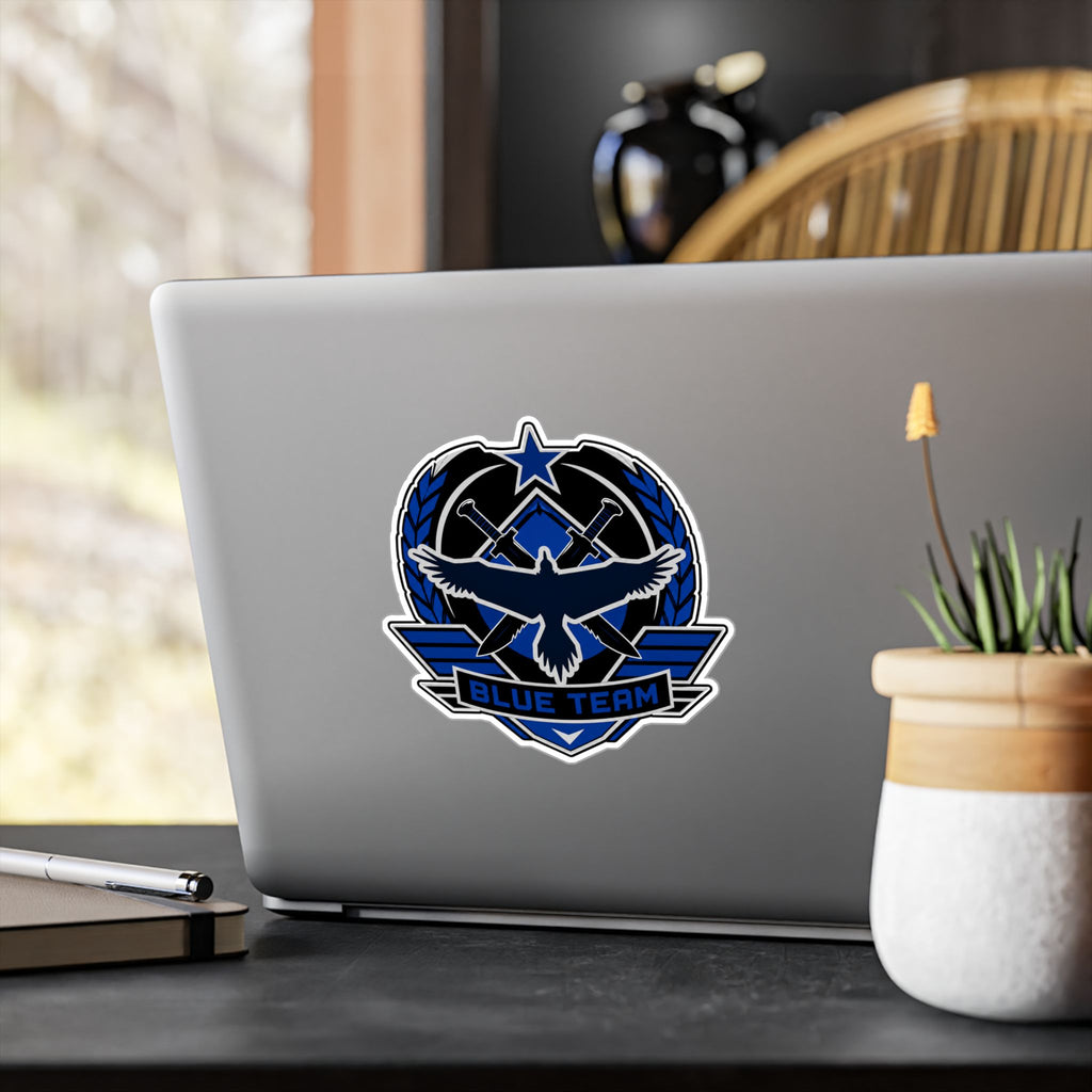 Blue Team Tactical Emblem Vinyl Sticker