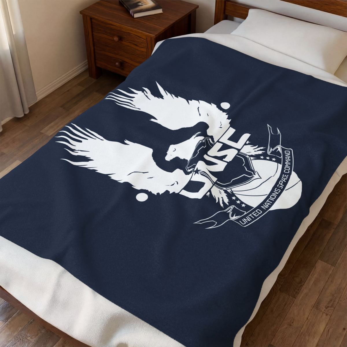 UNSC Flag Inspired Blanket