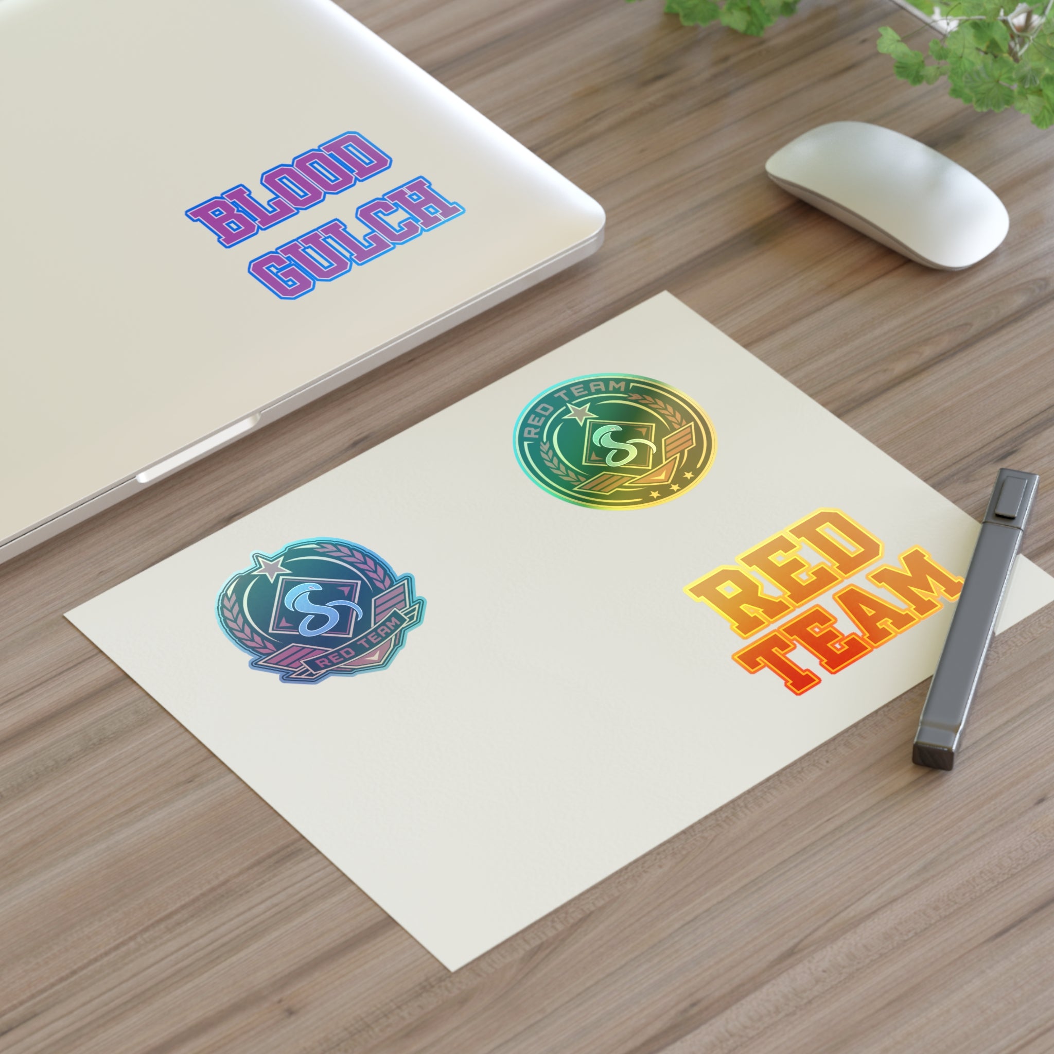 Blood Gulch Red Team Sticker Sheet