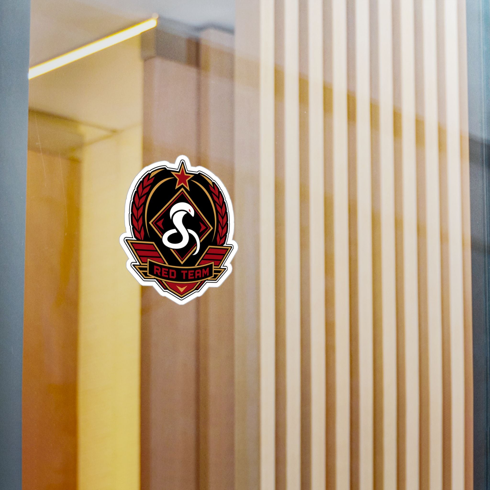 Red Team Tactical Emblem Vinyl Sticker