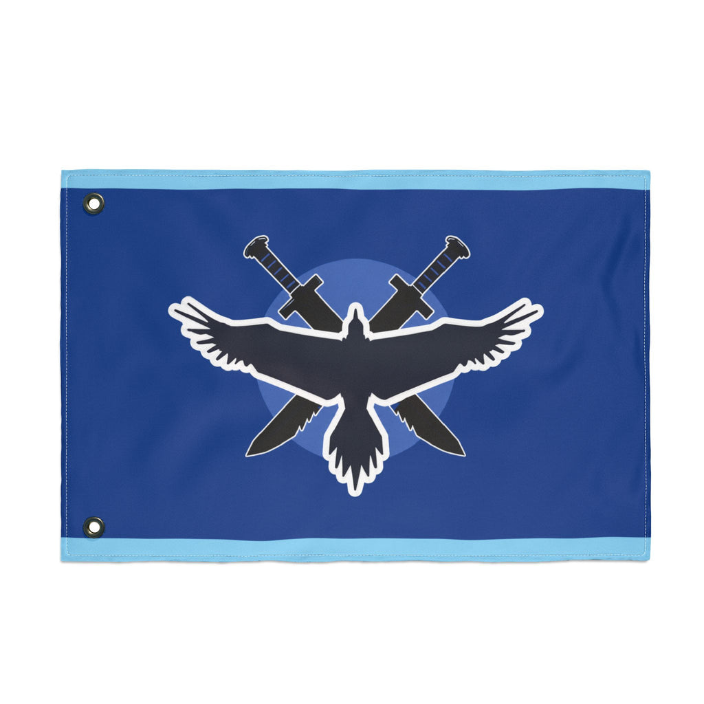 Blue Army Double-Sided Flag