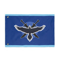 Blue Army Double-Sided Flag