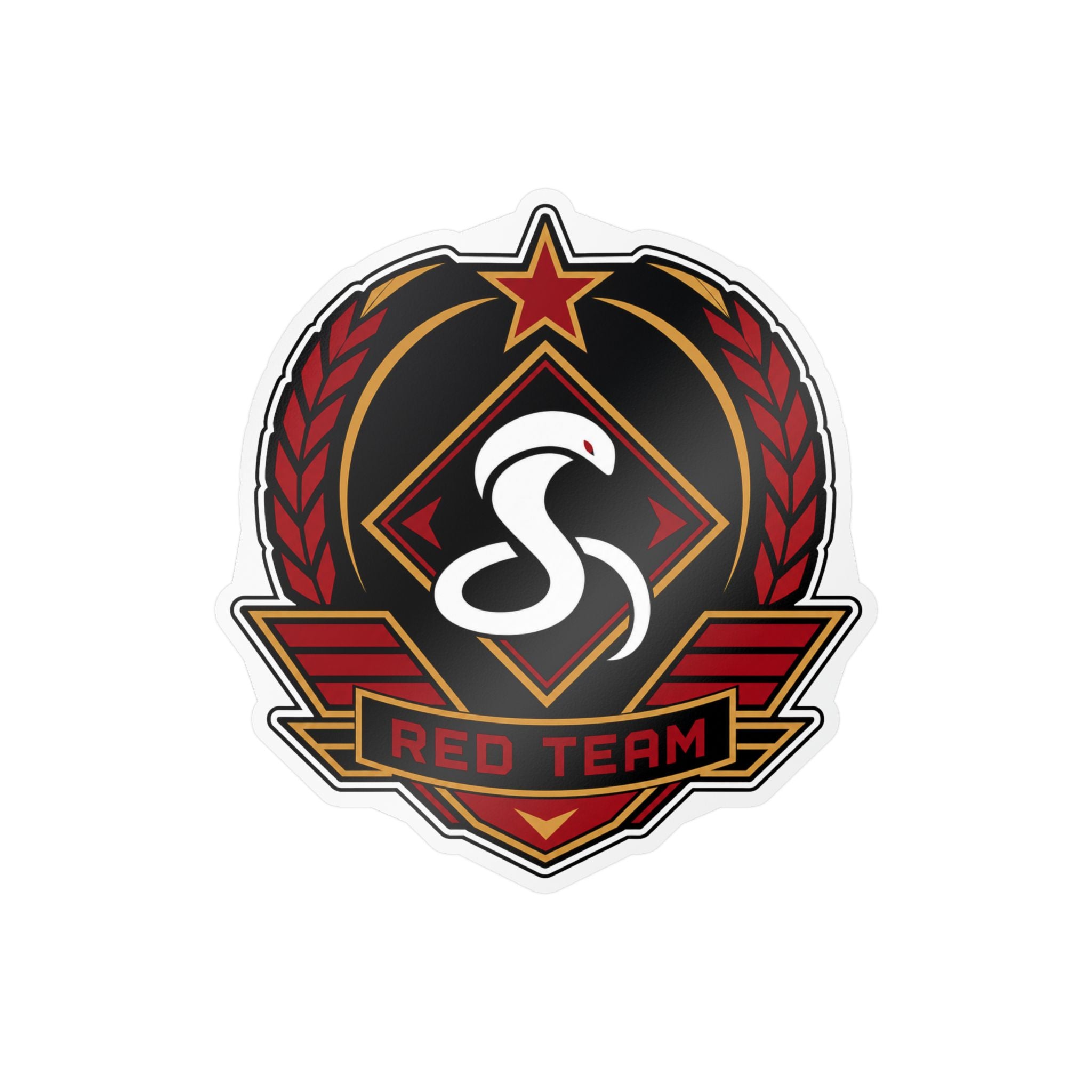 Red Team Tactical Emblem Vinyl Sticker
