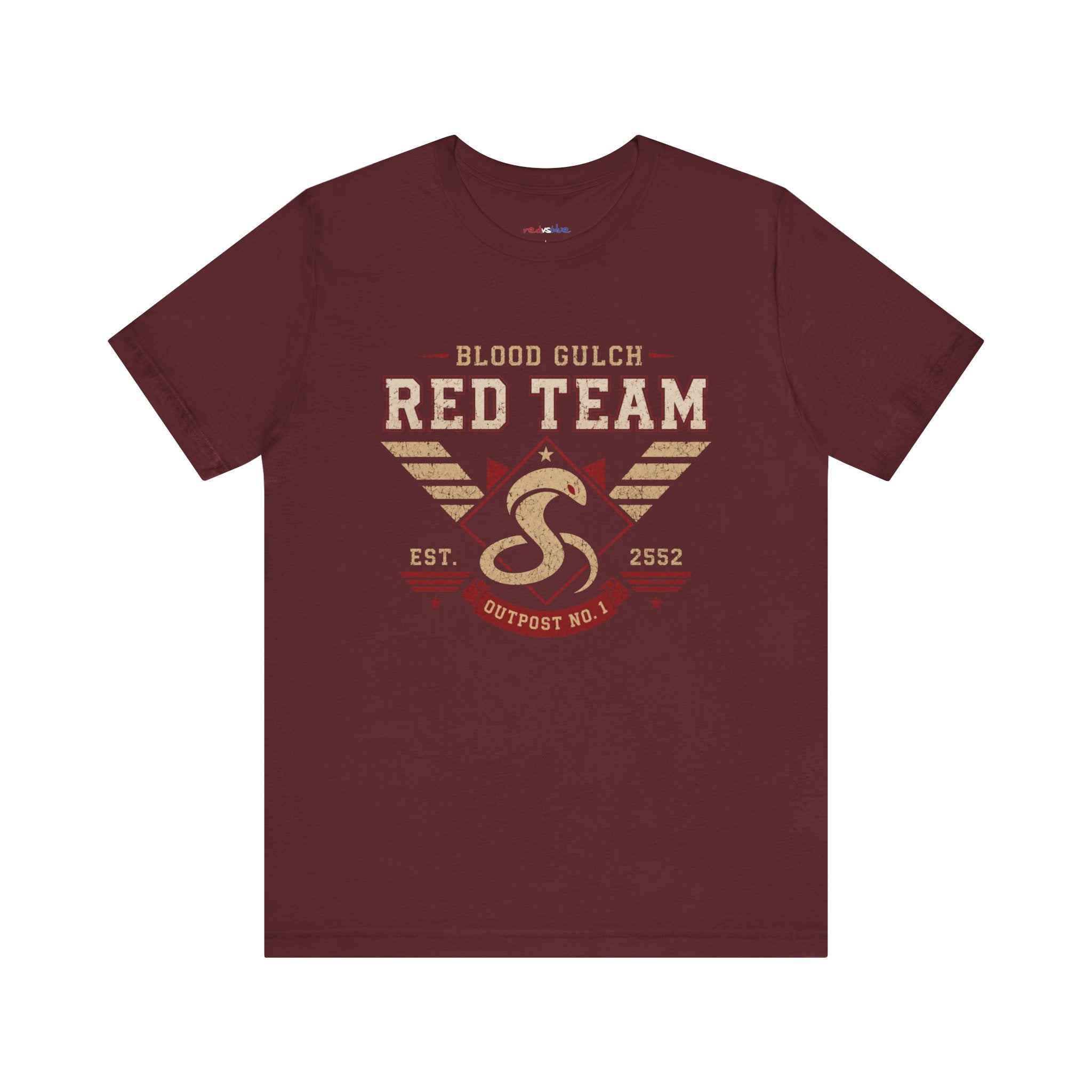 Blood Gulch Red Team Unisex Jersey Tee