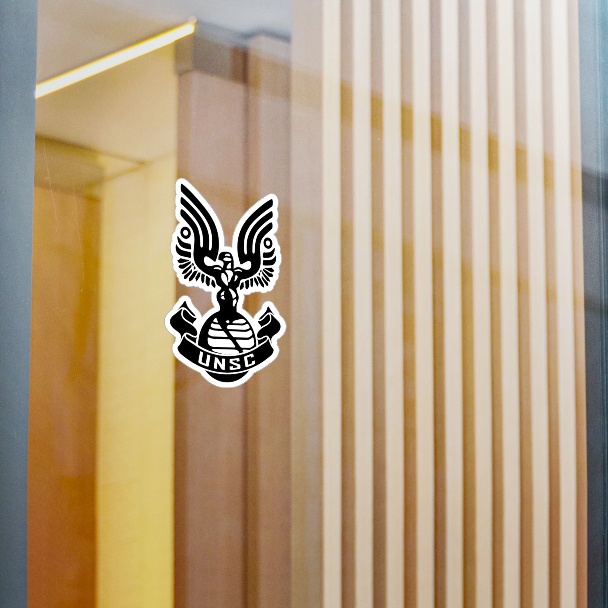 UNSC Emblem Vinyl Kiss‑Cut Decal