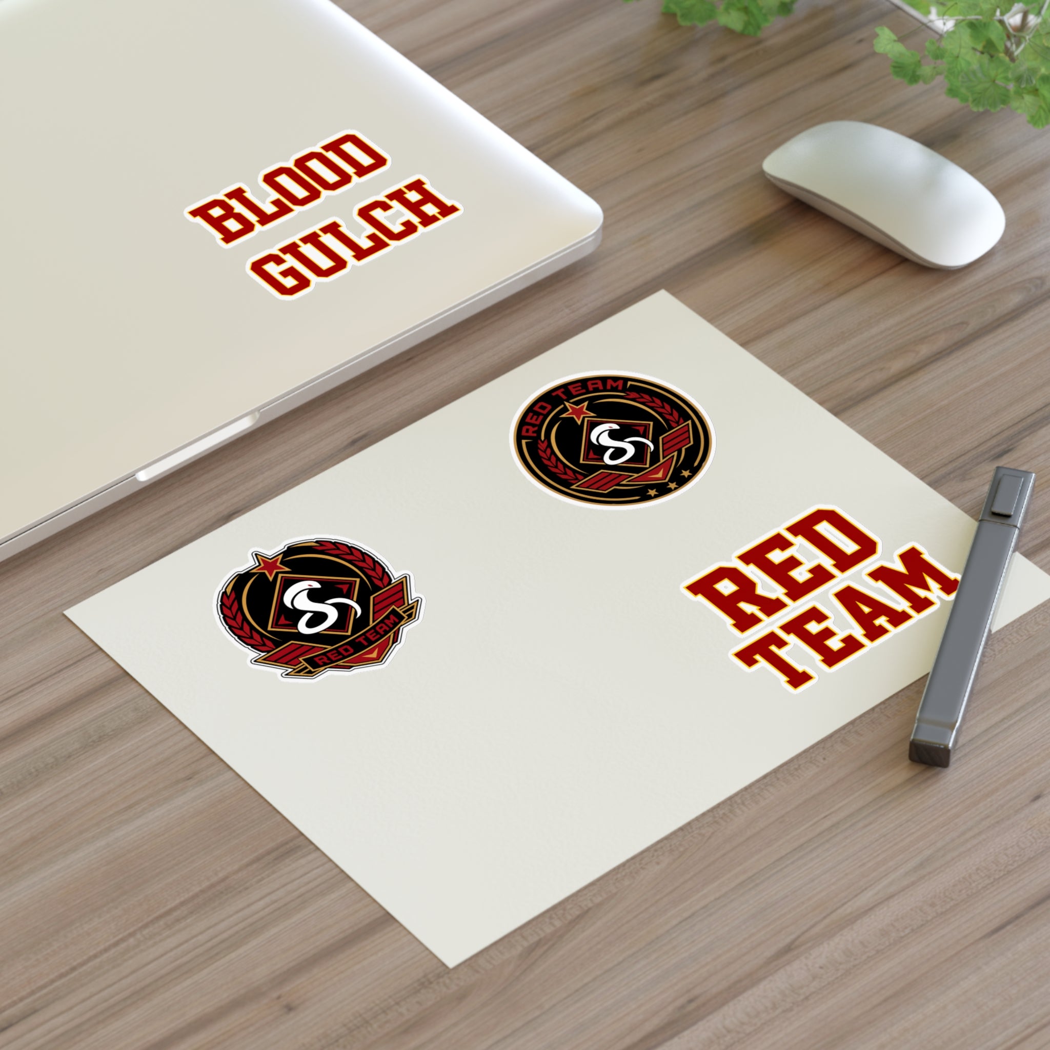 Blood Gulch Red Team Sticker Sheet