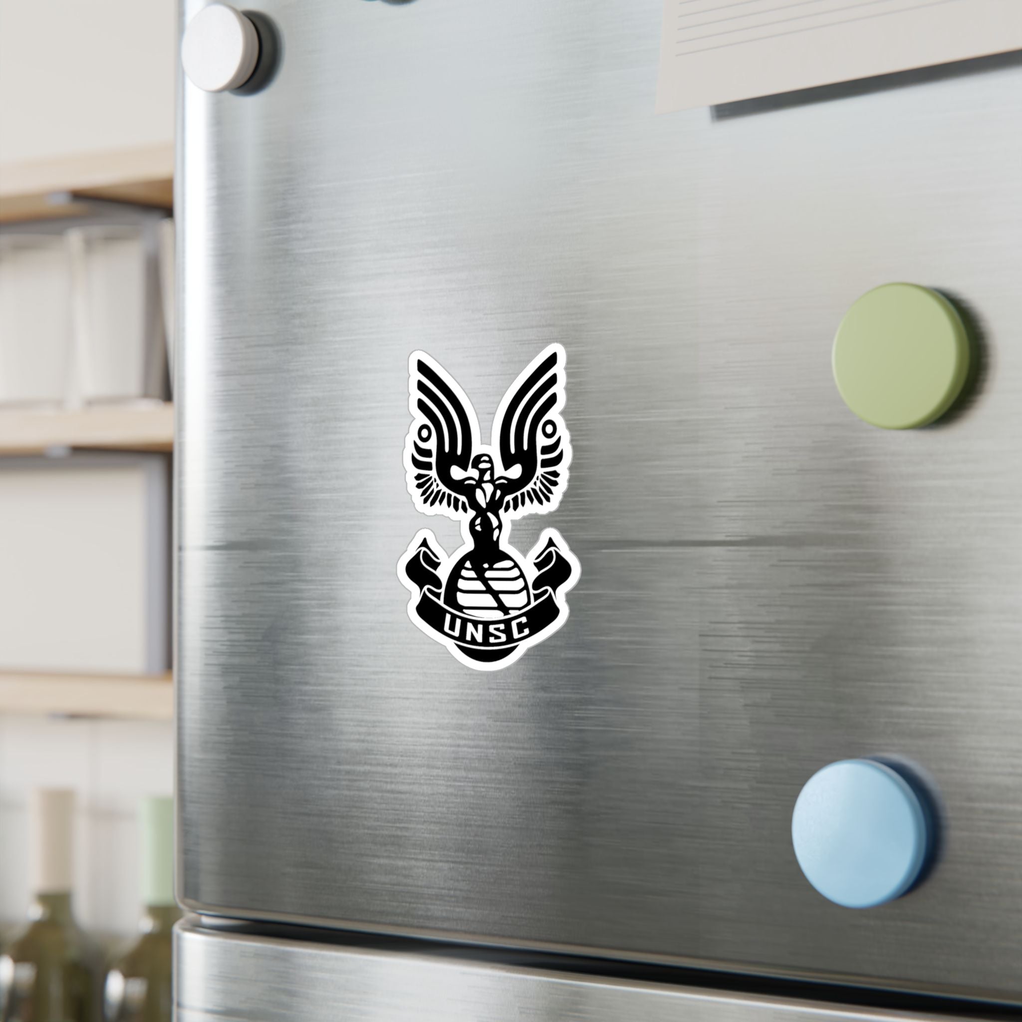 UNSC Emblem Vinyl Kiss‑Cut Decal