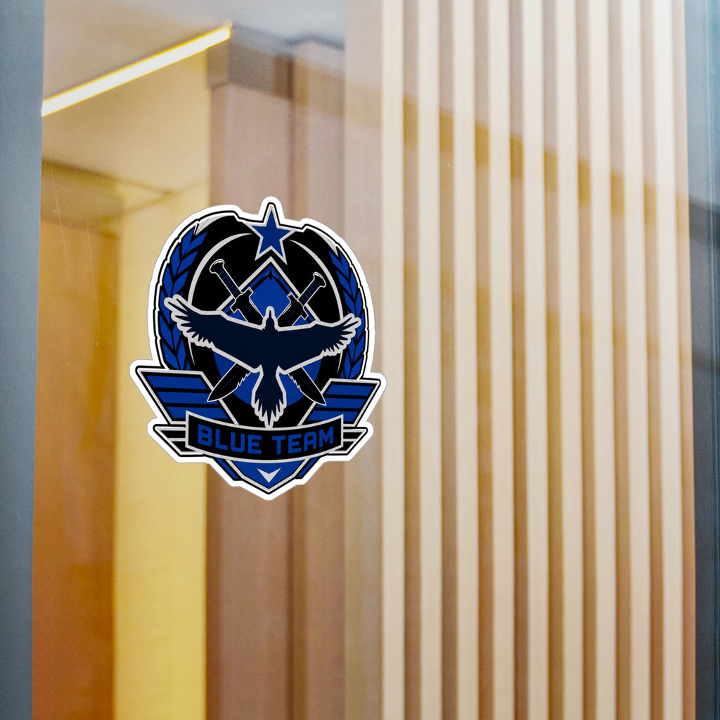 Blue Team Tactical Emblem Vinyl Sticker
