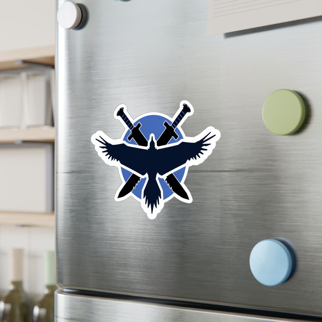 Blue Army Emblem Vinyl Decal