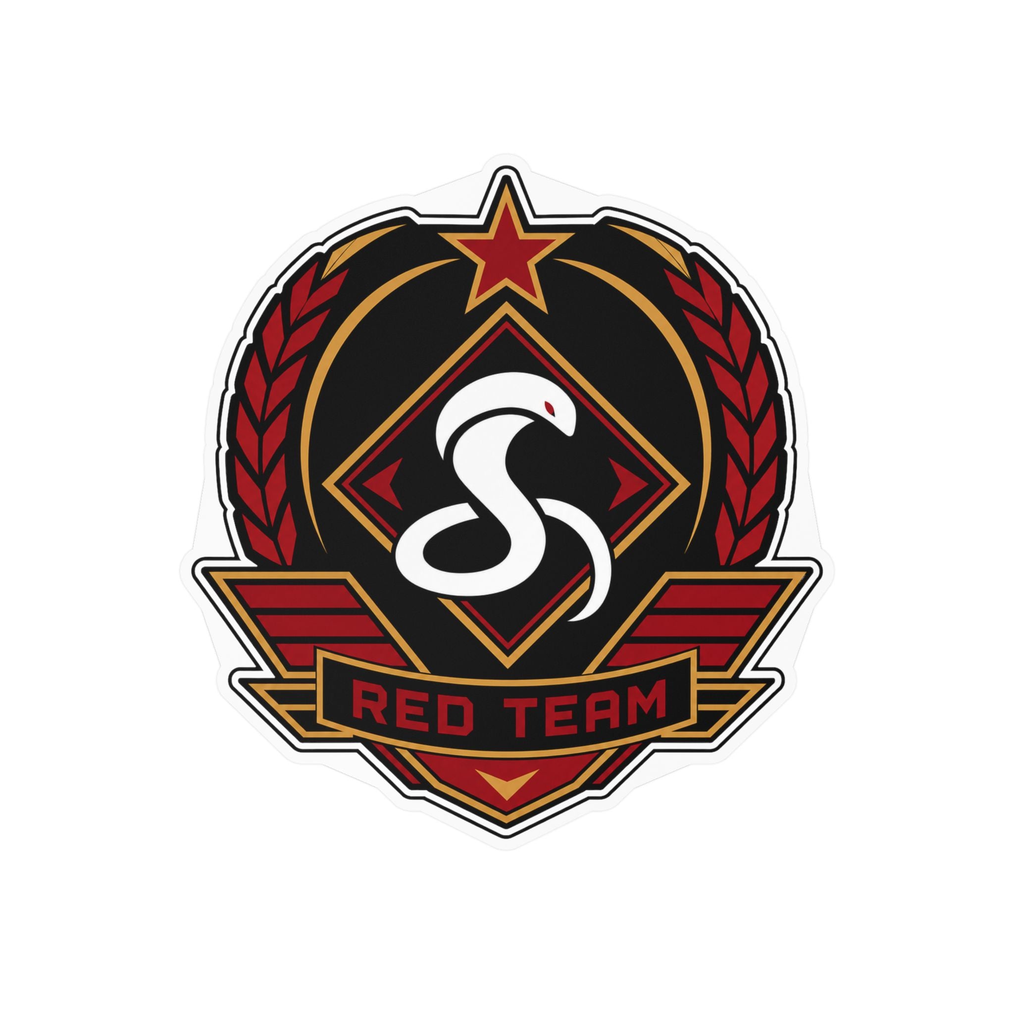 Red Team Tactical Emblem Vinyl Sticker