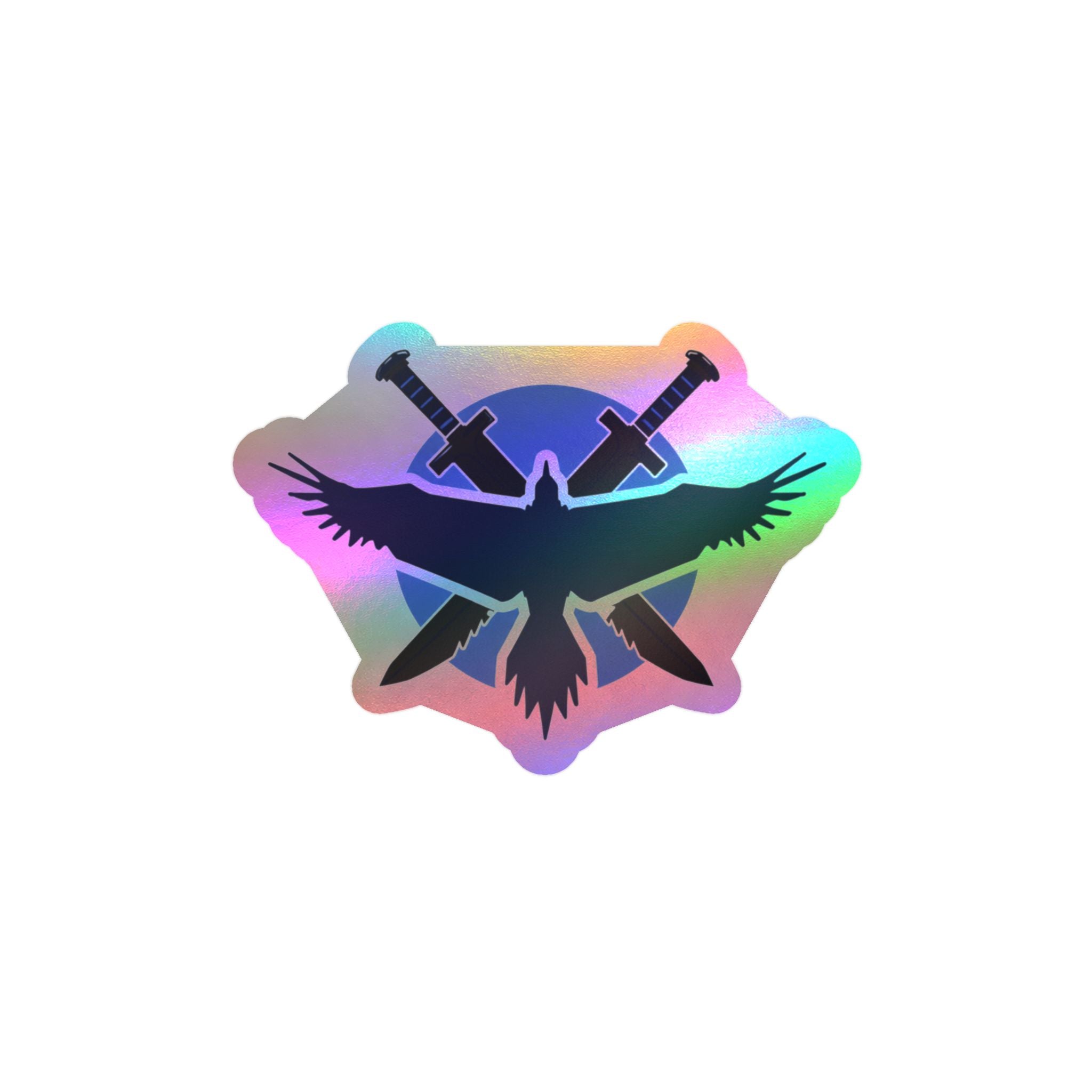 Blue Army Emblem Vinyl Decal