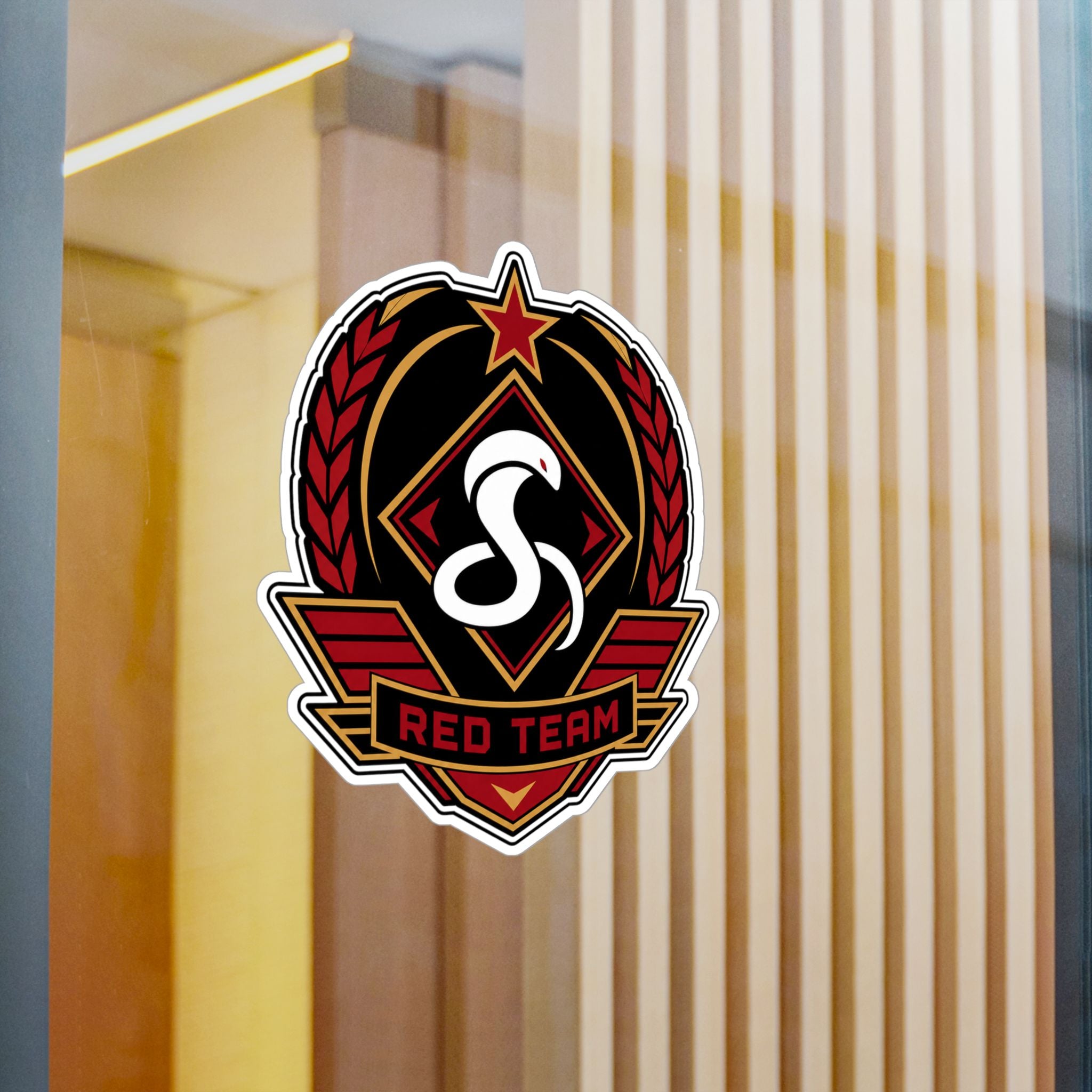 Red Team Tactical Emblem Vinyl Sticker