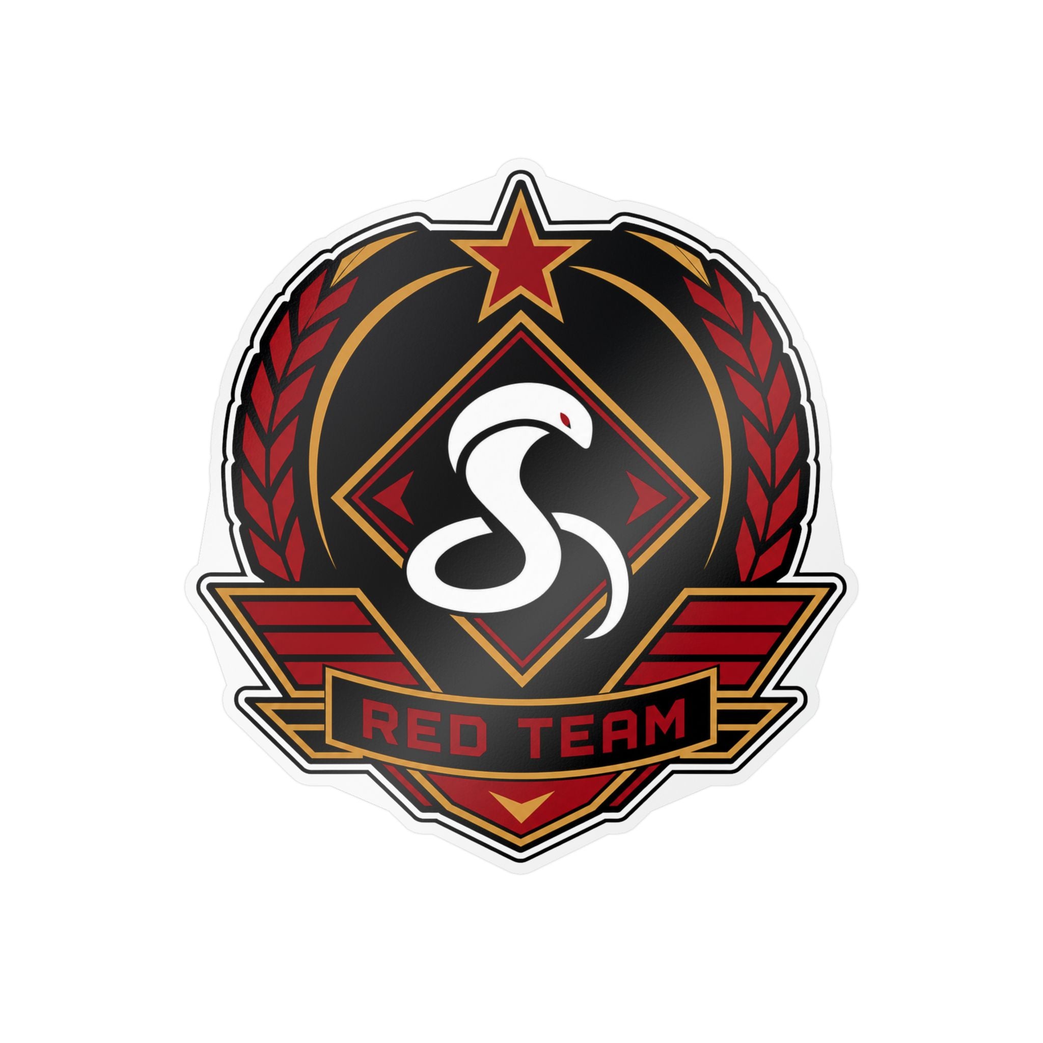 Red Team Tactical Emblem Vinyl Sticker
