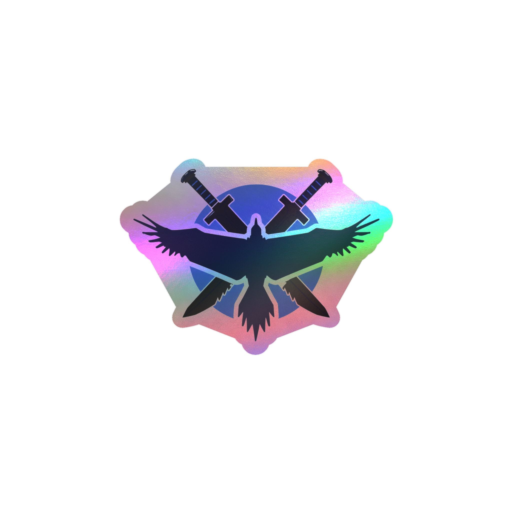 Blue Army Emblem Vinyl Decal