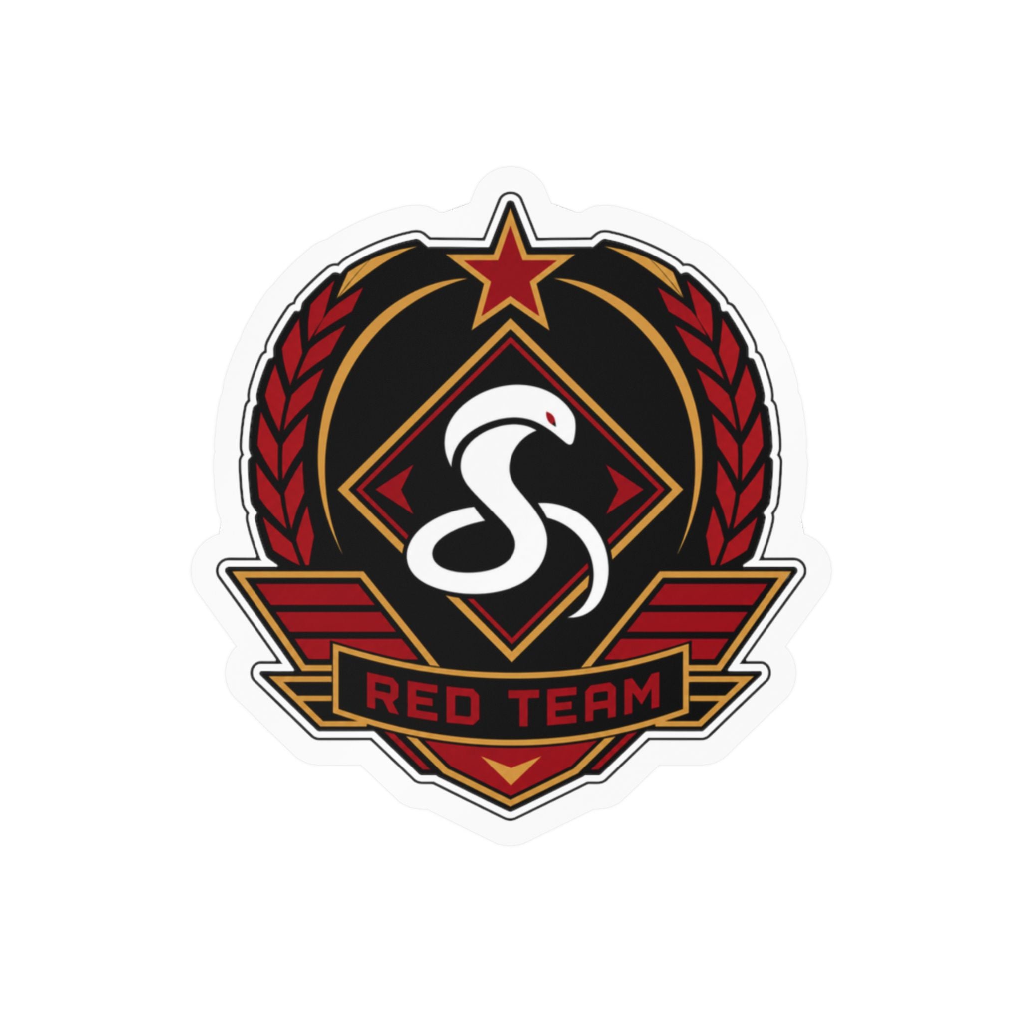 Red Team Tactical Emblem Vinyl Sticker