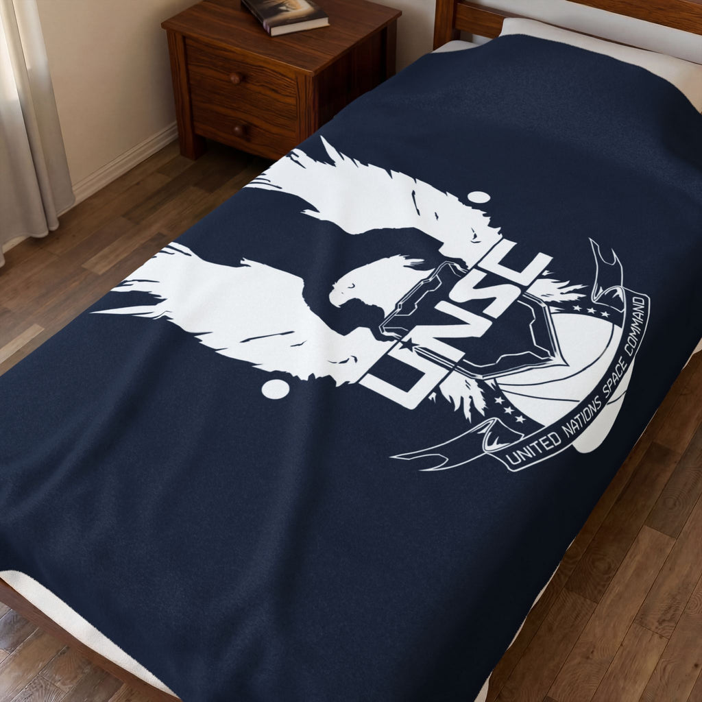 UNSC Flag Inspired Blanket