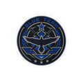 Blue Team Emblem Badge Vinyl Sticker