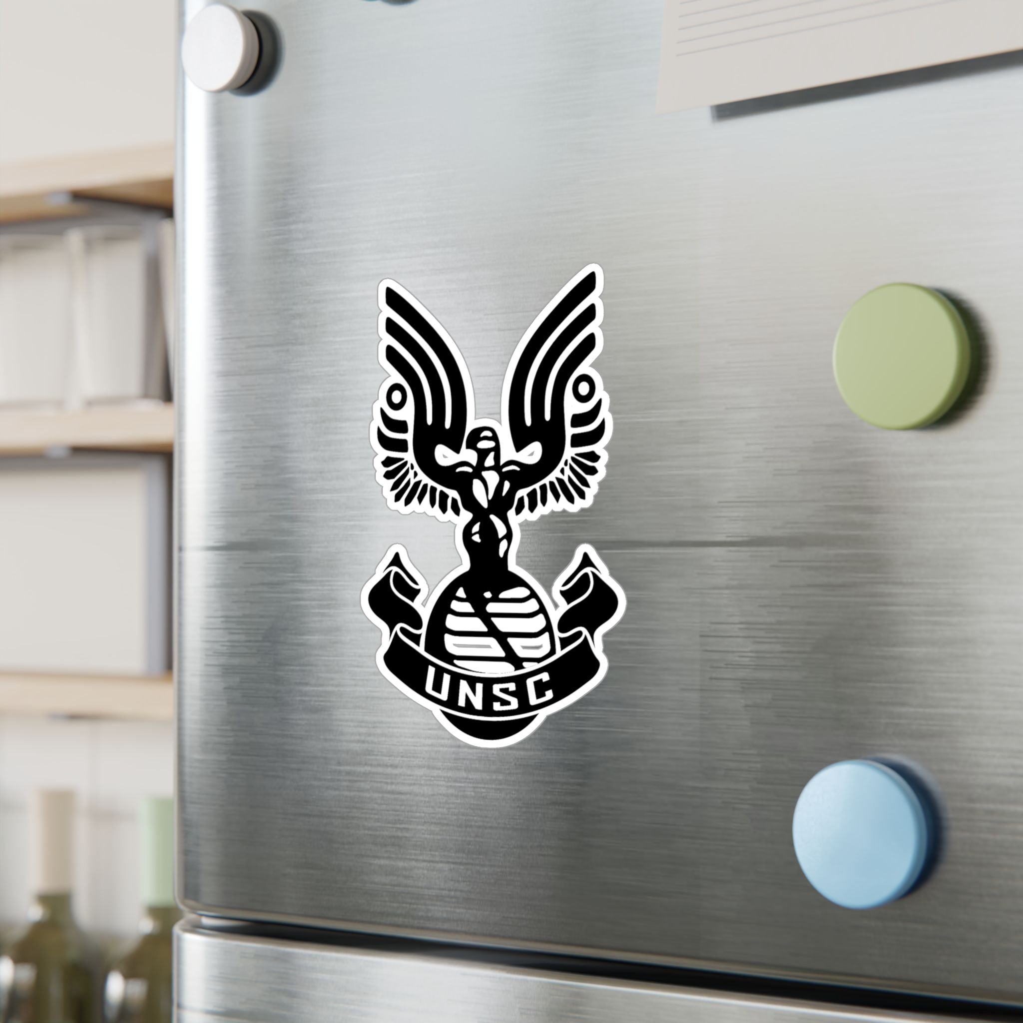 UNSC Emblem Vinyl Kiss‑Cut Decal