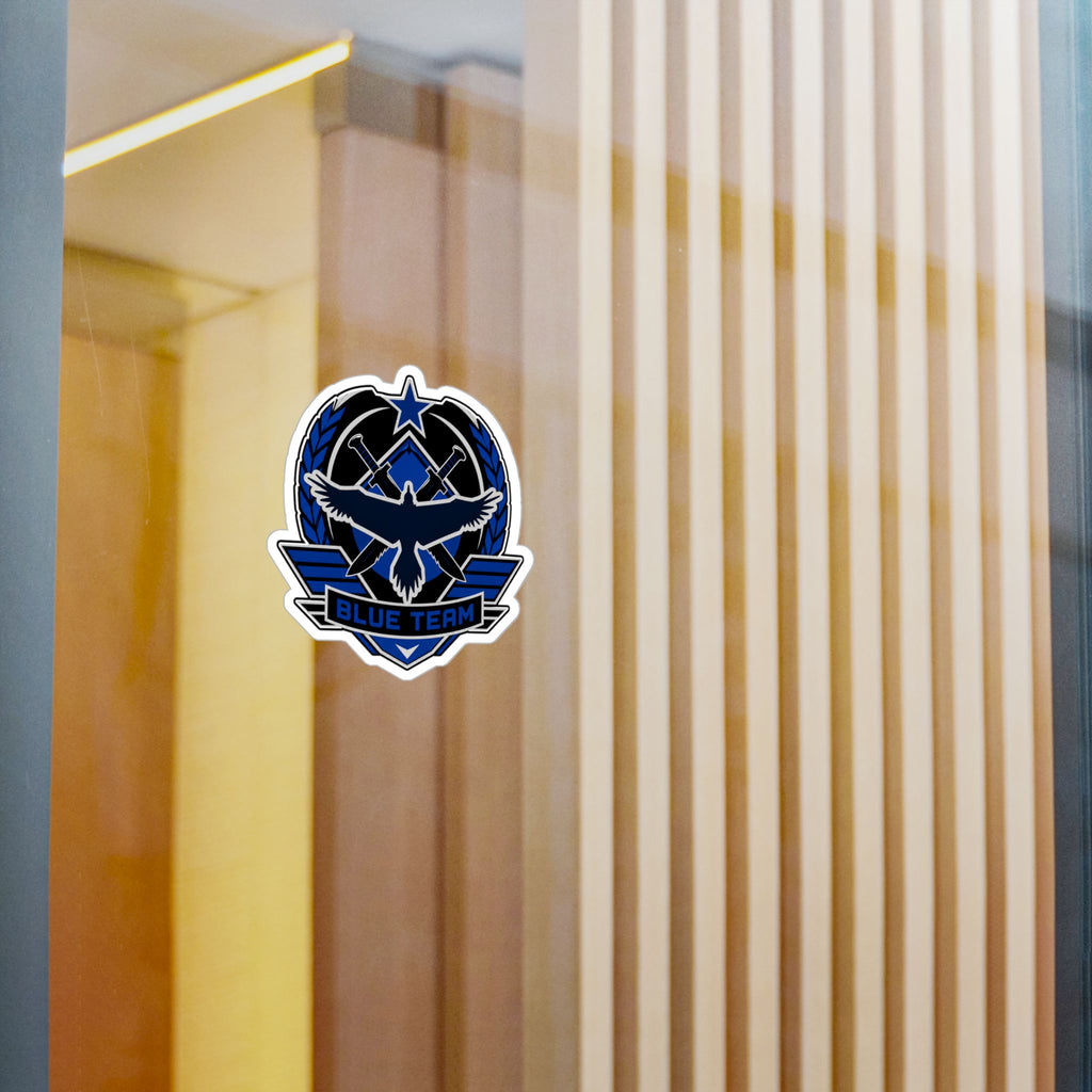 Blue Team Tactical Emblem Vinyl Sticker