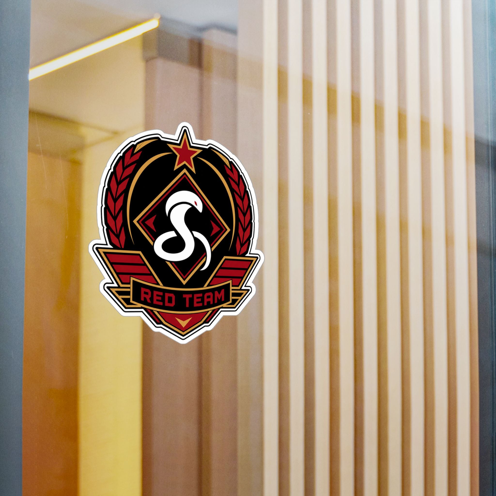 Red Team Tactical Emblem Vinyl Sticker
