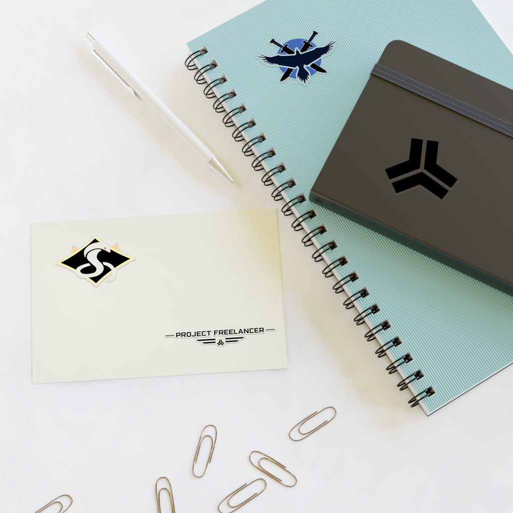 Red Vs Blue Faction Emblem Sticker Sheet