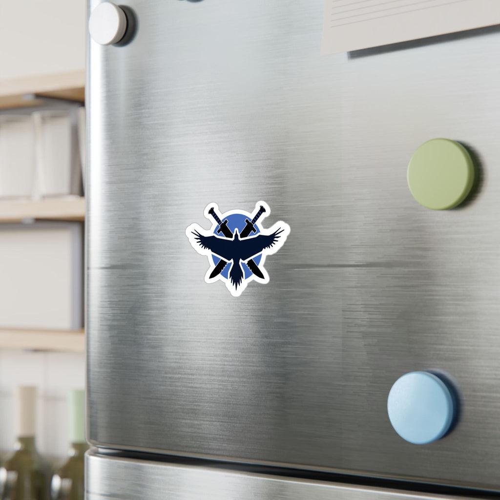 Blue Army Emblem Vinyl Decal