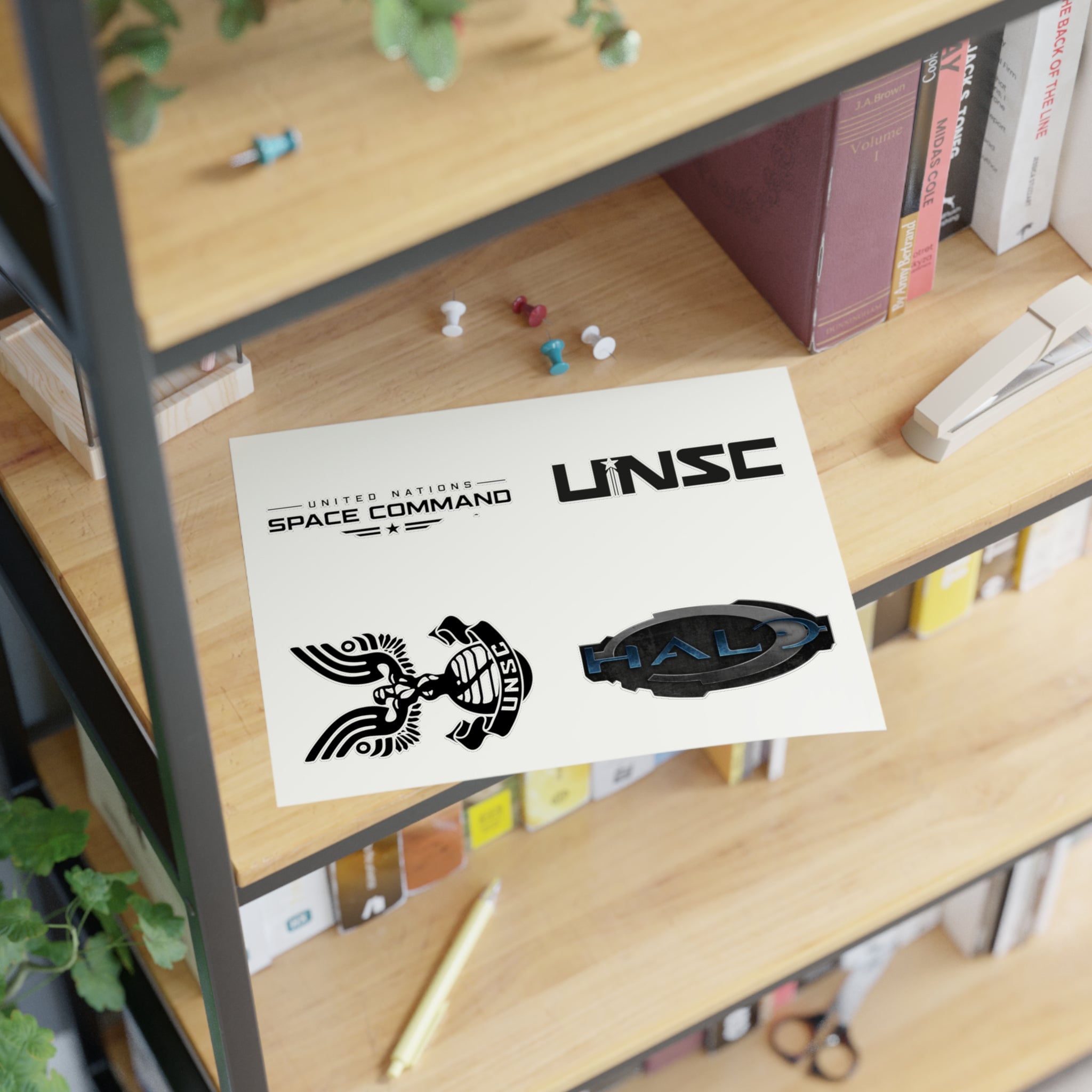 UNSC Sticker Sheet