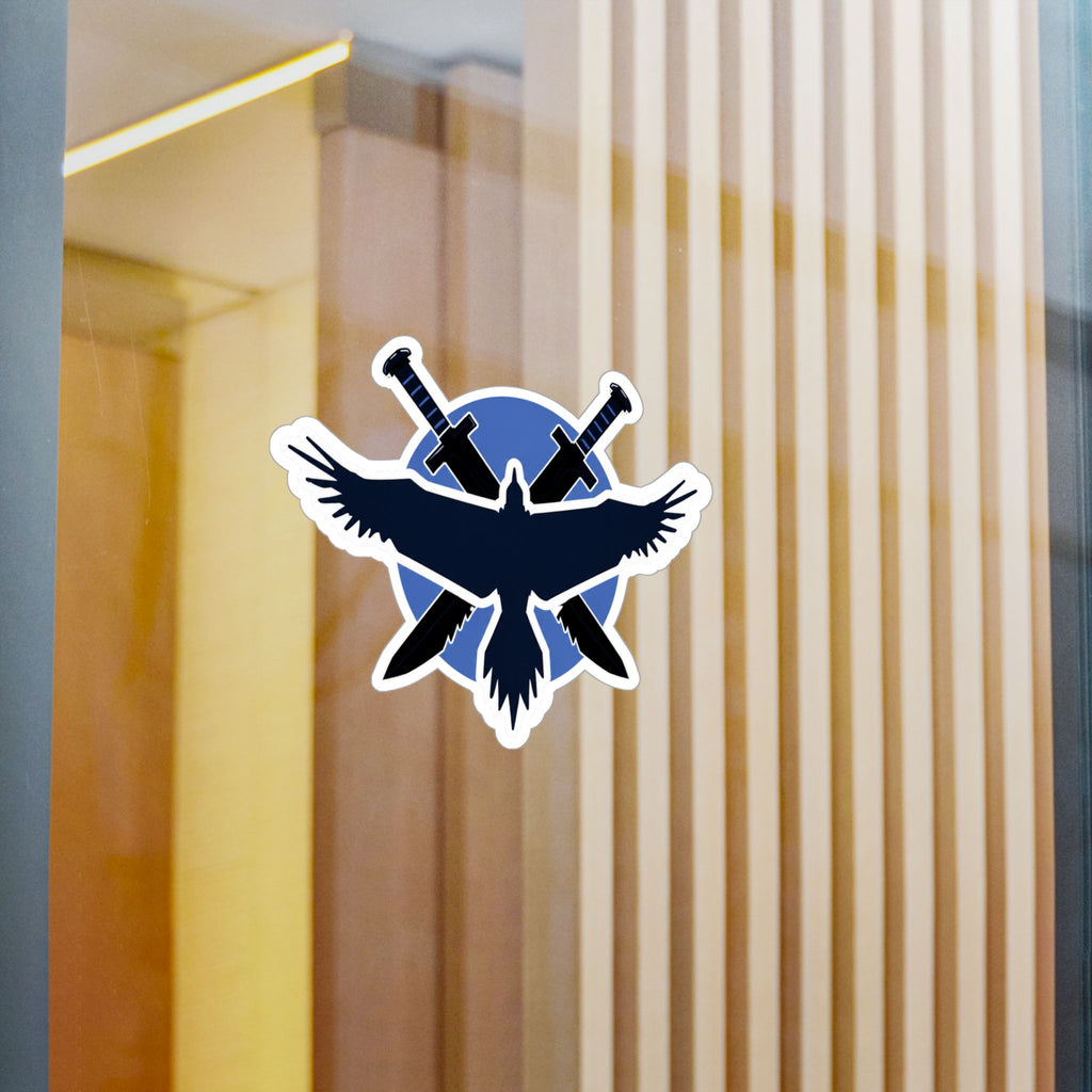 Blue Army Emblem Vinyl Decal