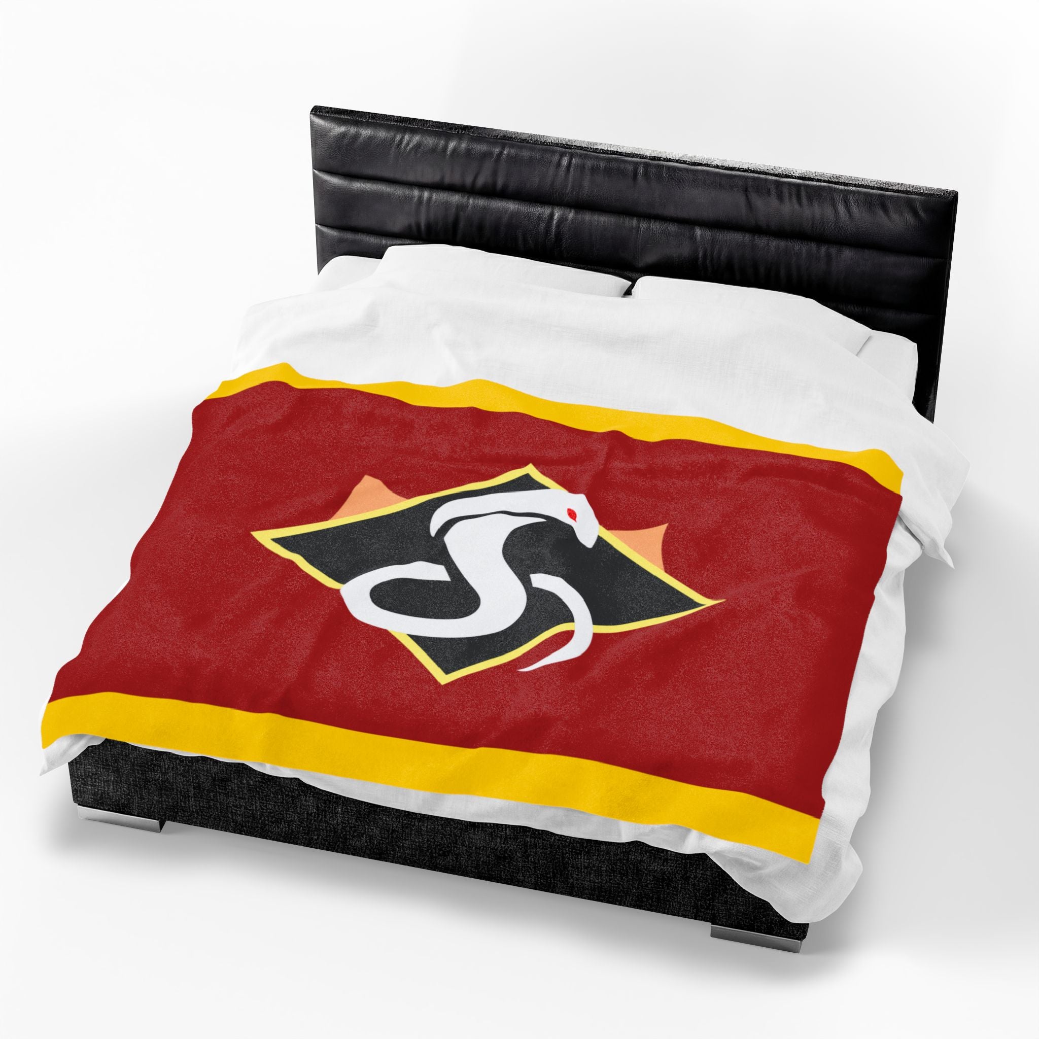 Red Team Flag Inspired Blanket