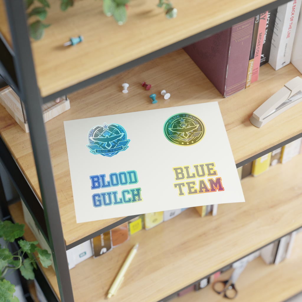 Blood Gulch Blue Team Sticker Sheet