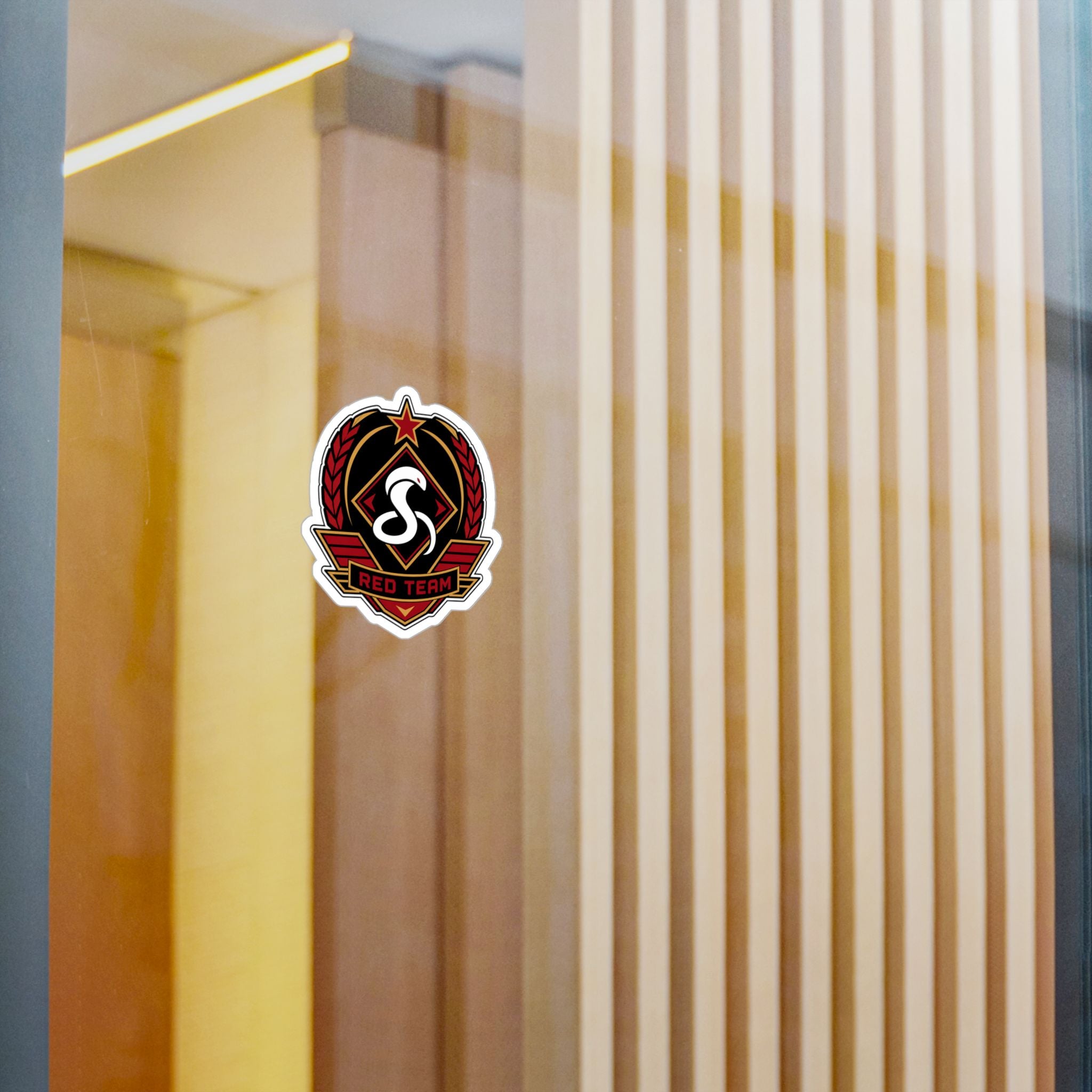 Red Team Tactical Emblem Vinyl Sticker