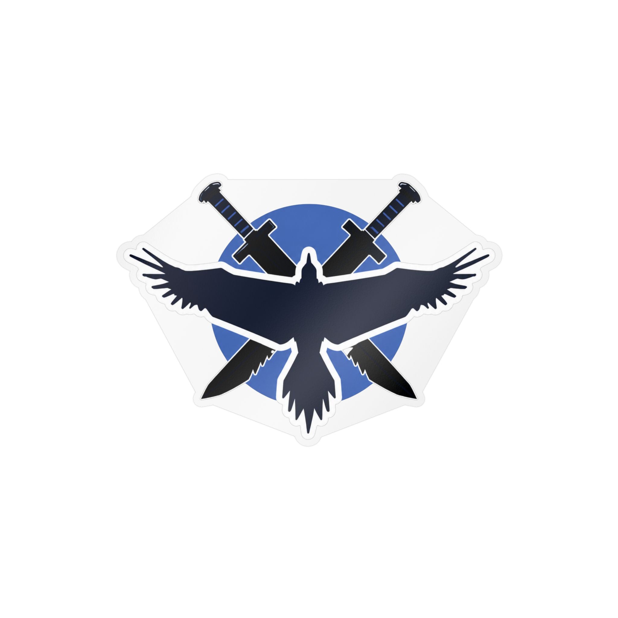 Blue Army Emblem Vinyl Decal