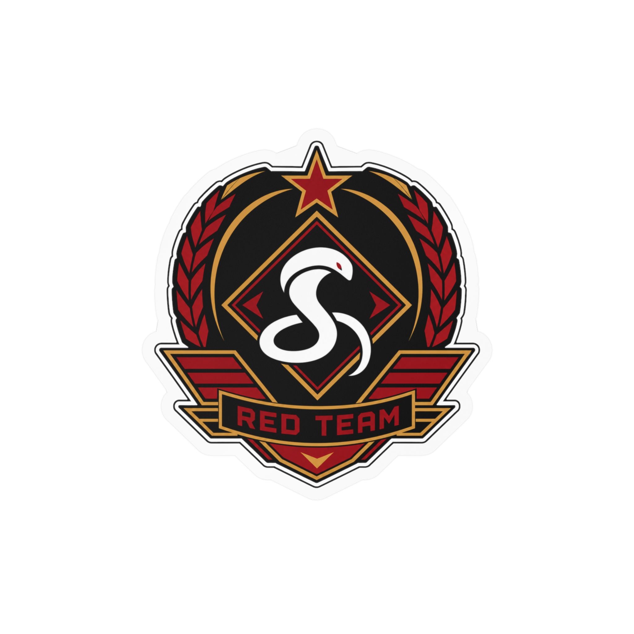 Red Team Tactical Emblem Vinyl Sticker