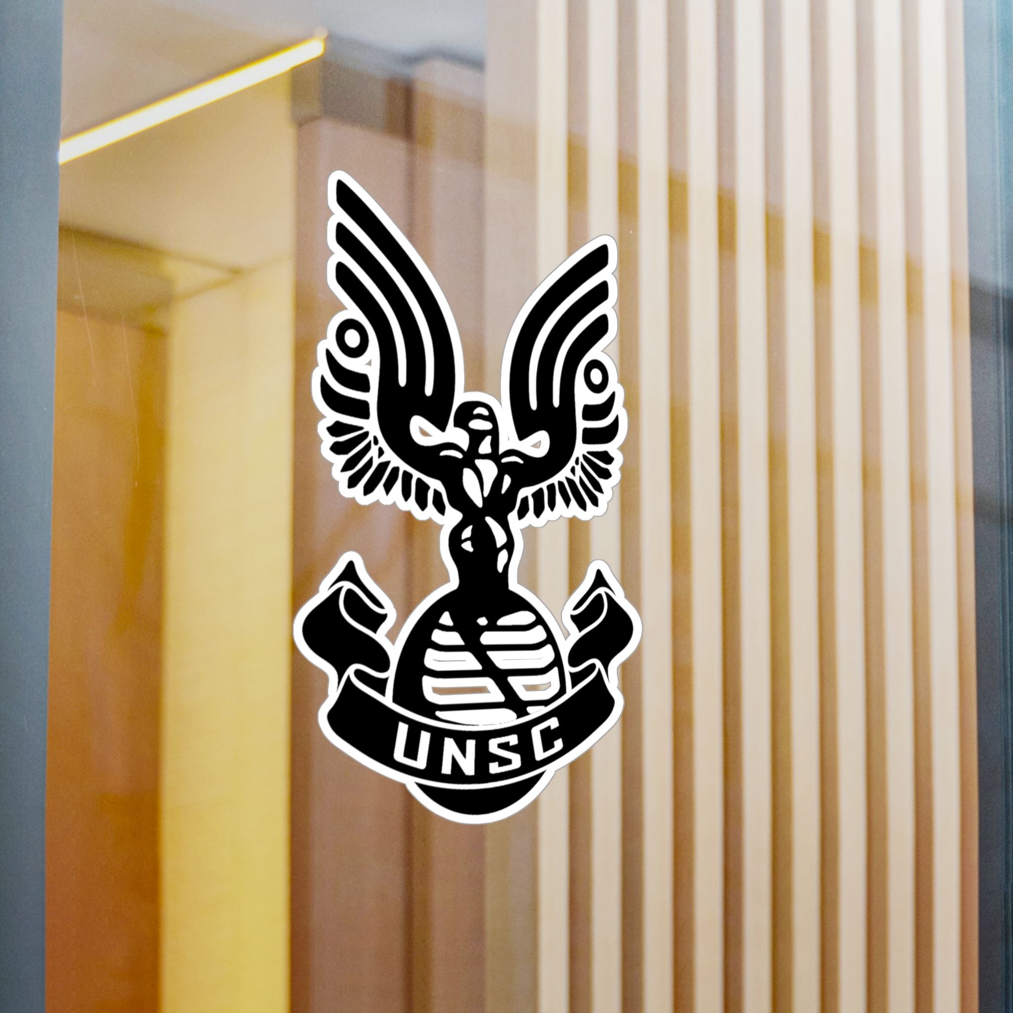 UNSC Emblem Vinyl Kiss‑Cut Decal