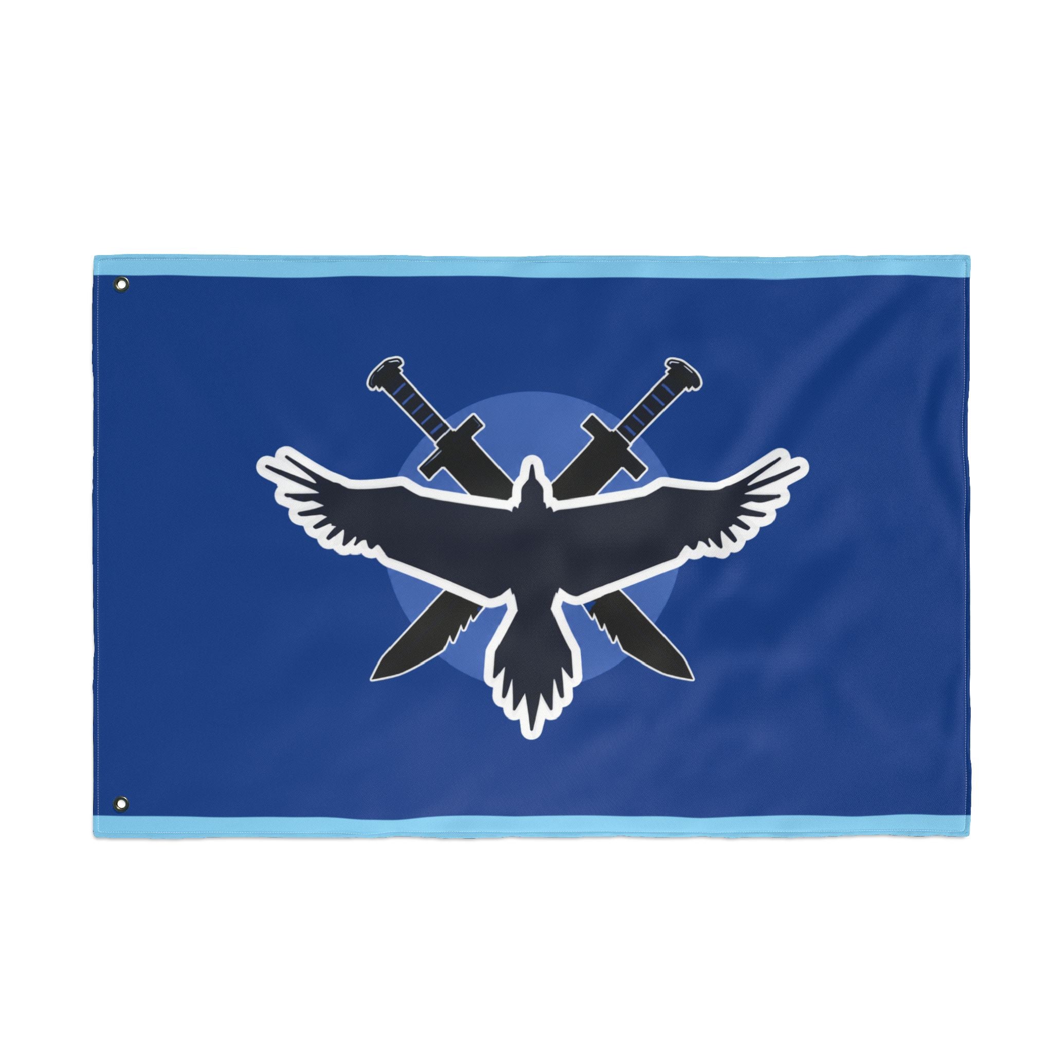 Blue Army Double-Sided Flag