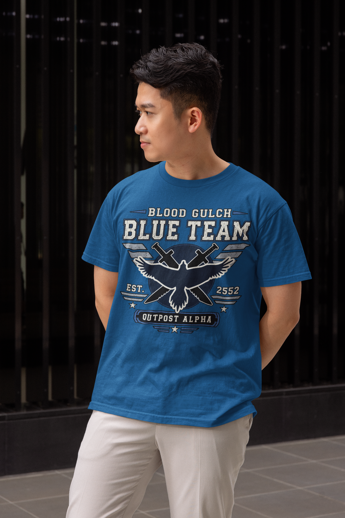 Blood Gulch Blue Team Shirt