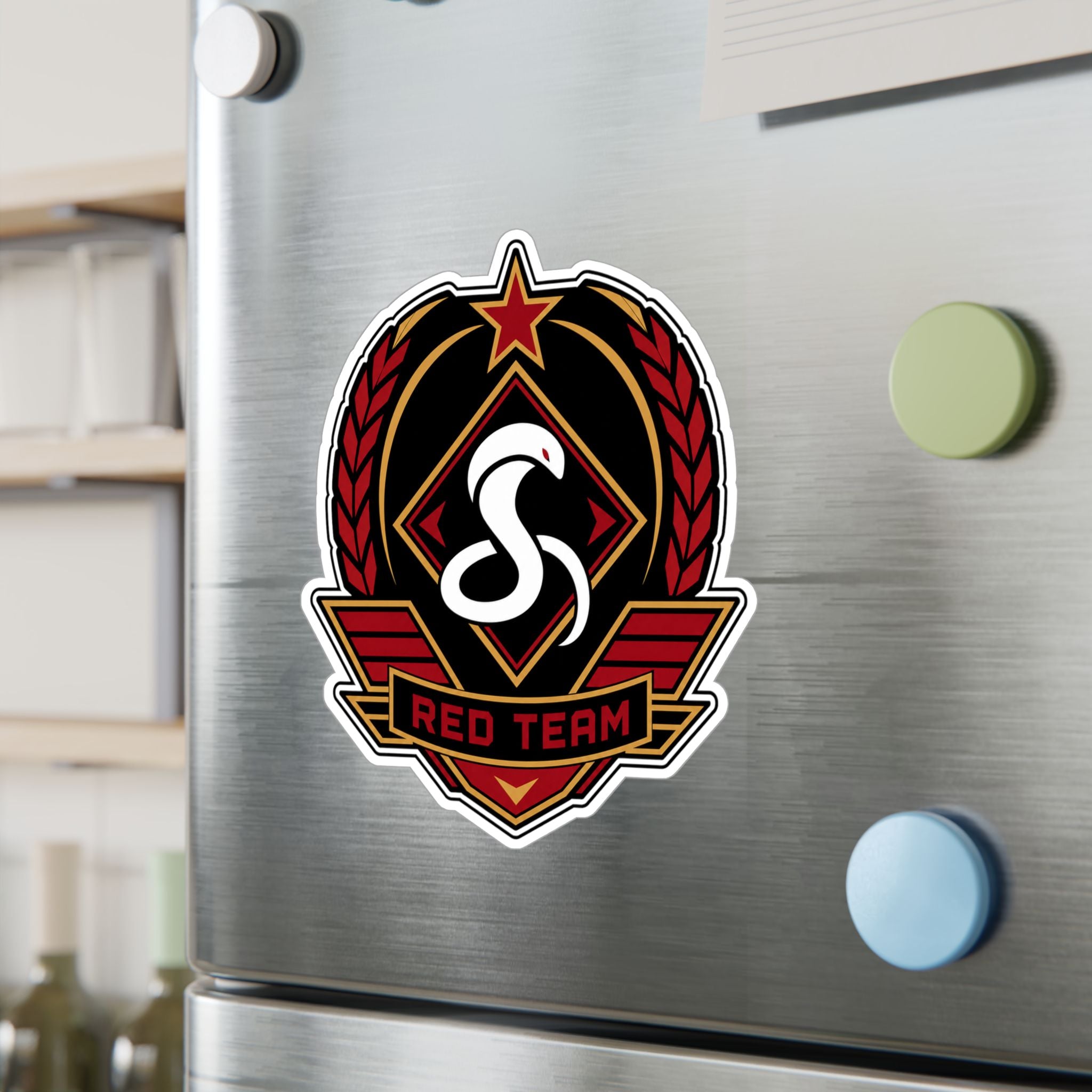 Red Team Tactical Emblem Vinyl Sticker