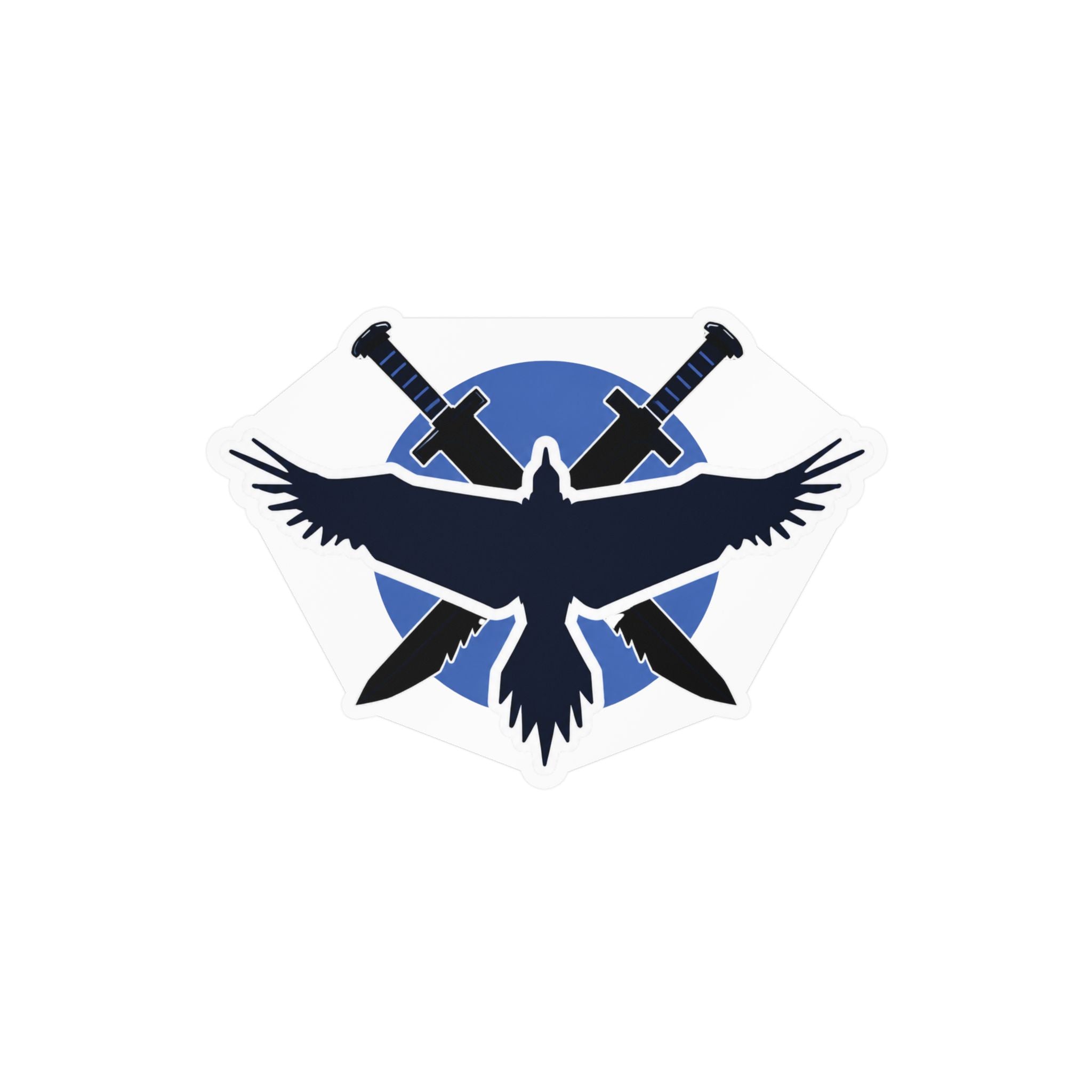 Blue Army Emblem Vinyl Decal