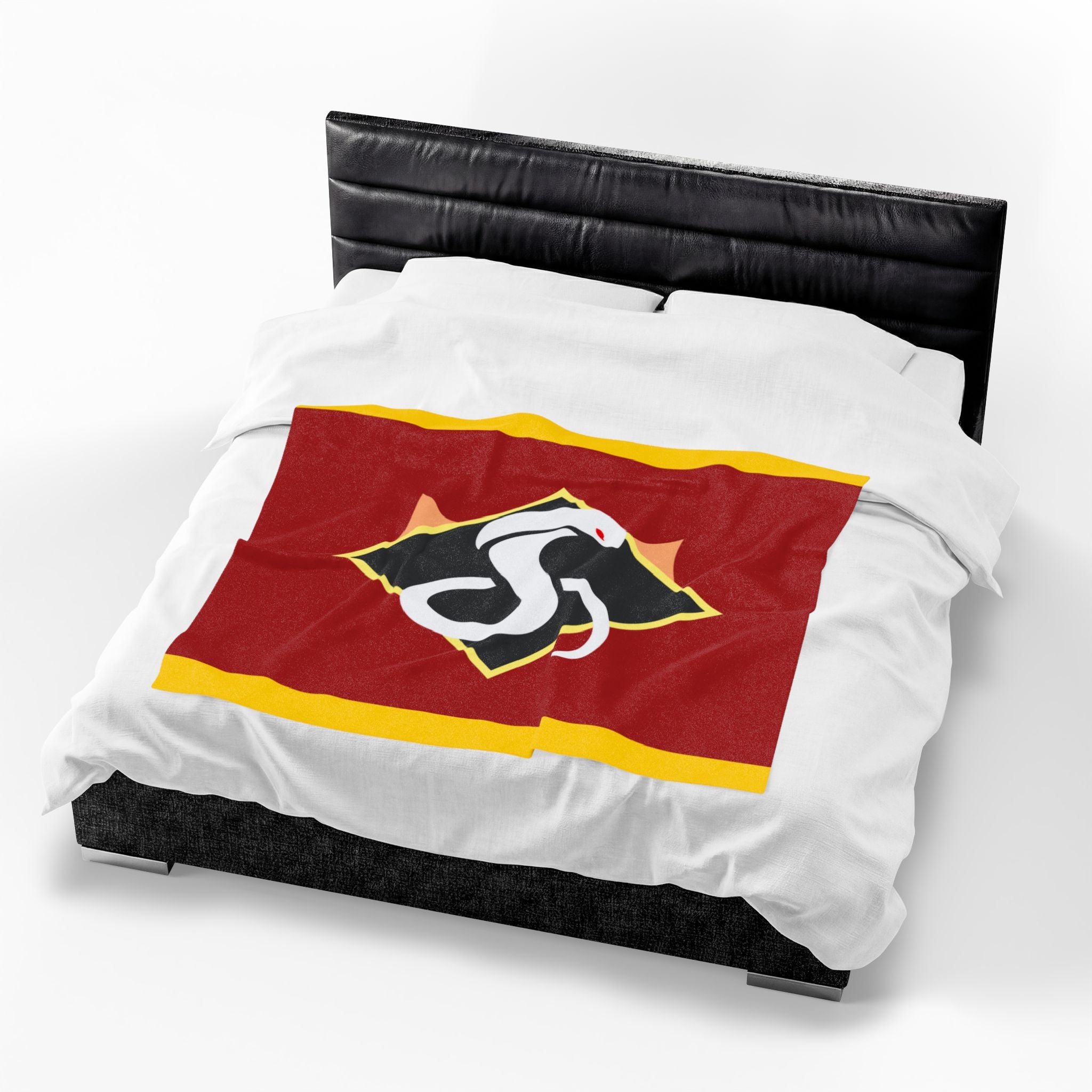 Red Team Flag Inspired Blanket