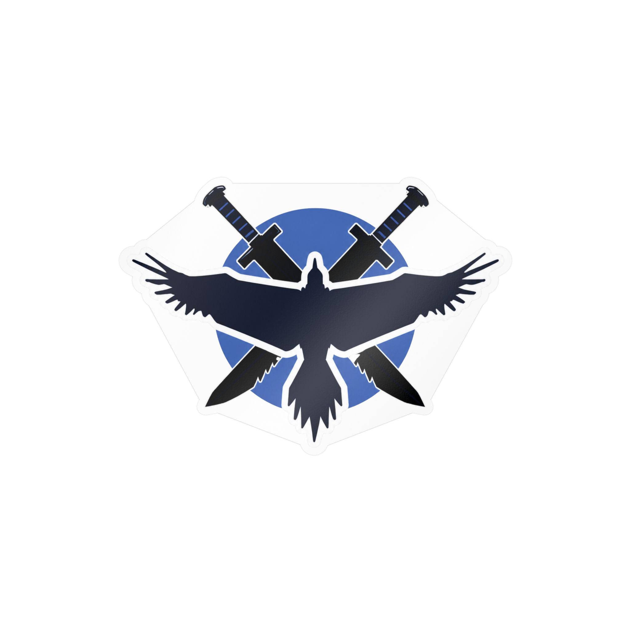 Blue Army Emblem Vinyl Decal