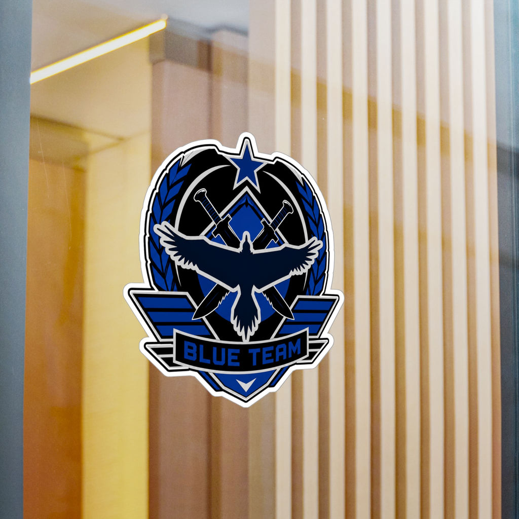 Blue Team Tactical Emblem Vinyl Sticker