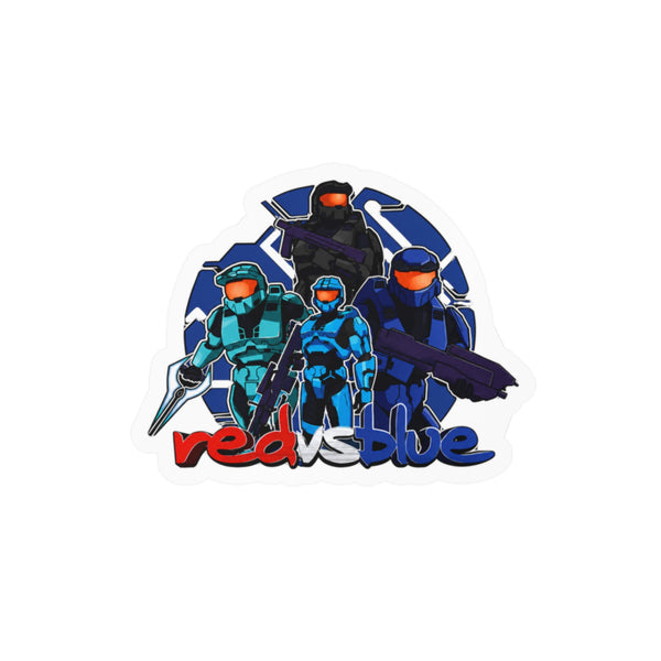 Red vs Blue Blue Team  Vinyl Sticker