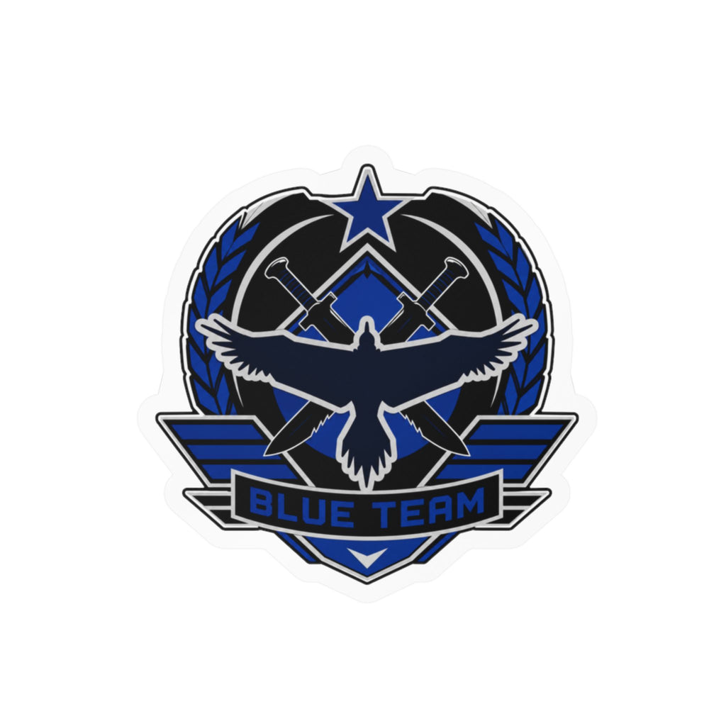 Blue Team Tactical Emblem Vinyl Sticker